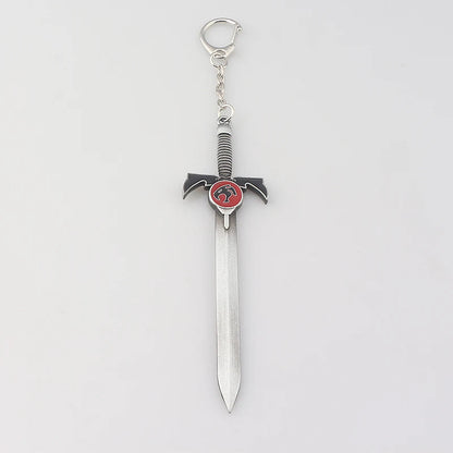 Thundercats Sword Keychain - Metal Cartoon Pendant - Retro Fandom Jewelry Gift-Sword-01-