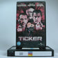 Ticker (2001) - Action - Large Box - Dennis Hopper/Steven Seagal - Pal VHS-