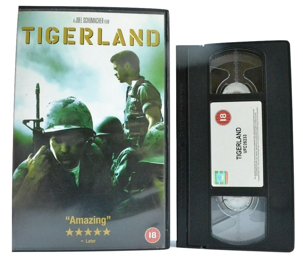 Tigerland: [Joel Schumacher] Colin Farrell - Large Box - Vietnam Action - VHS-