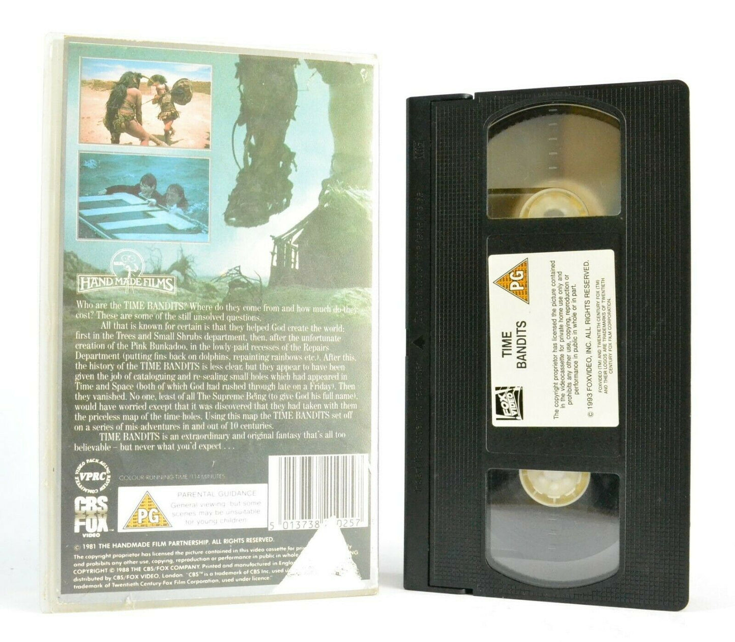 Time Bandits: Fantasy/Adventure (1981) - John Cleese/Sean Connery - Pal VHS-