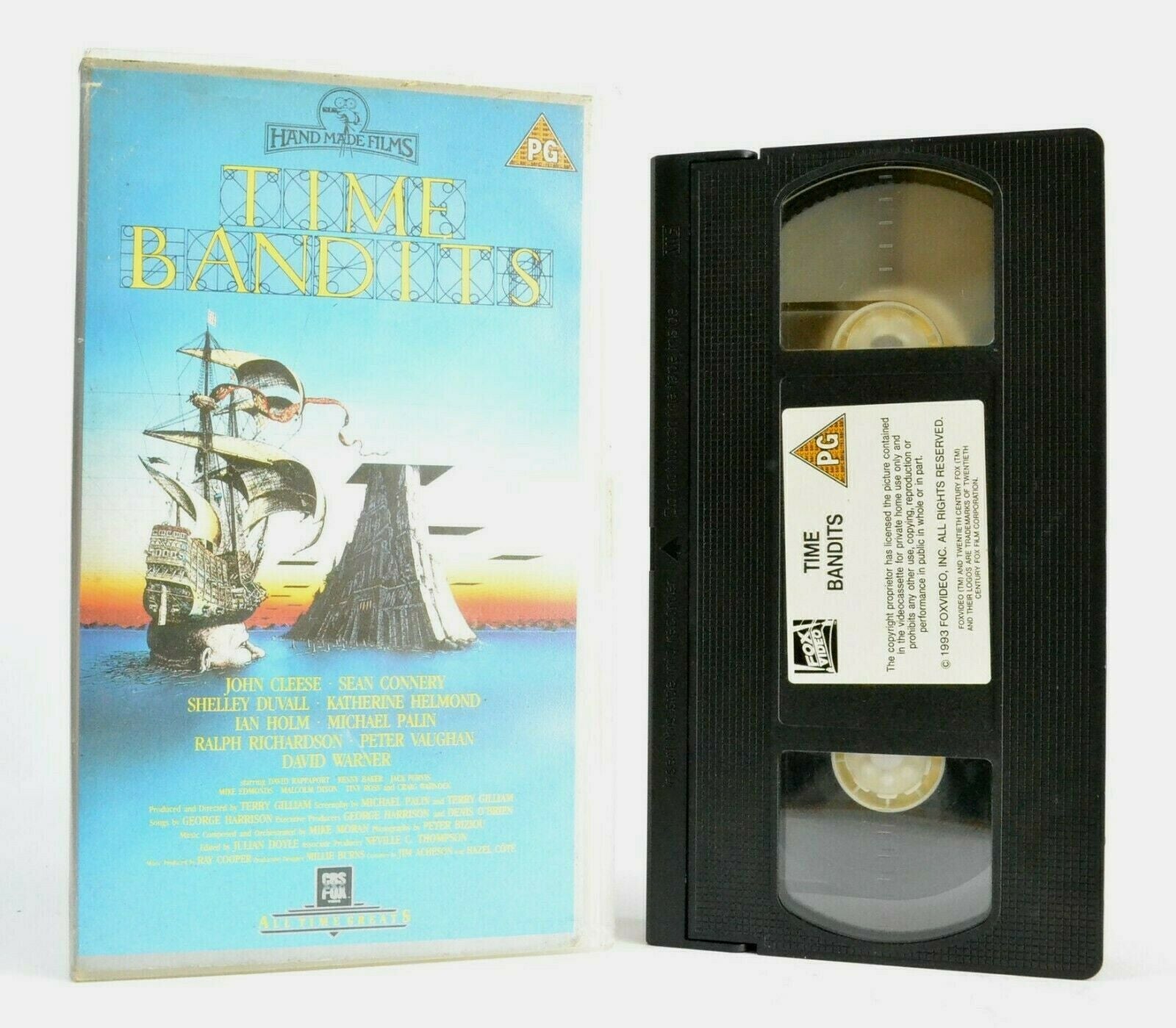 Time Bandits: Fantasy/Adventure (1981) - John Cleese/Sean Connery - Pal VHS-