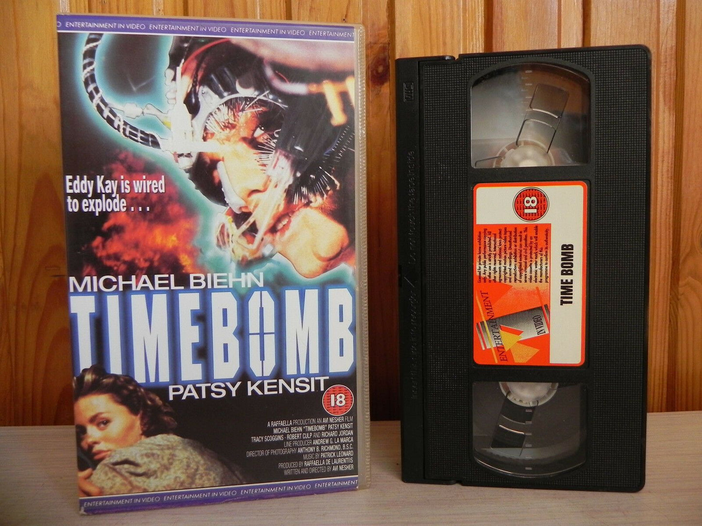 Timebomb - Patsy Kensit - 1991 - Action Drama - Sci-Fi - Vintage Video - Pal VHS-