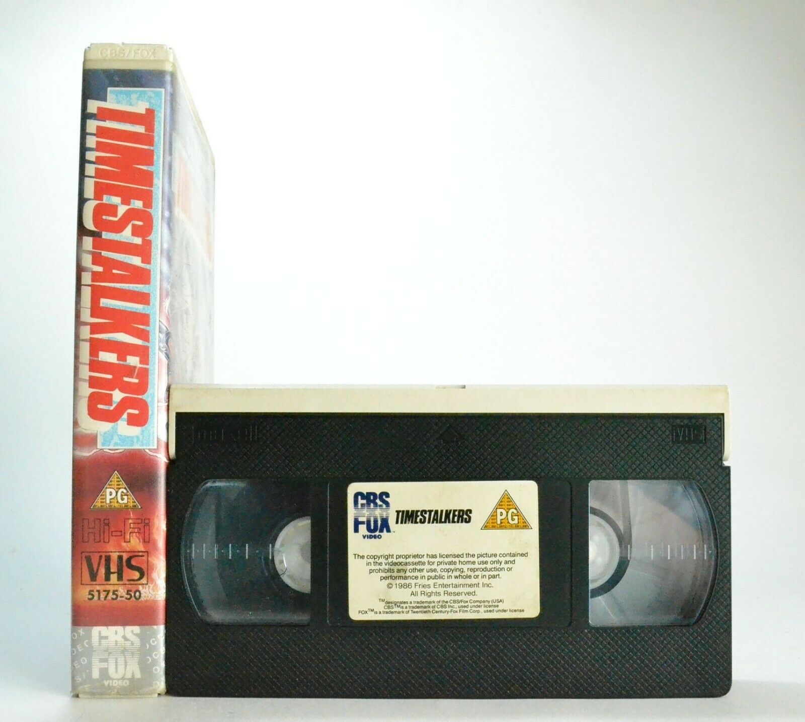 Timestalkers: Based On R.Brown Novel - Sci-Fi (1987) - Klaus Kinski - Pal VHS-