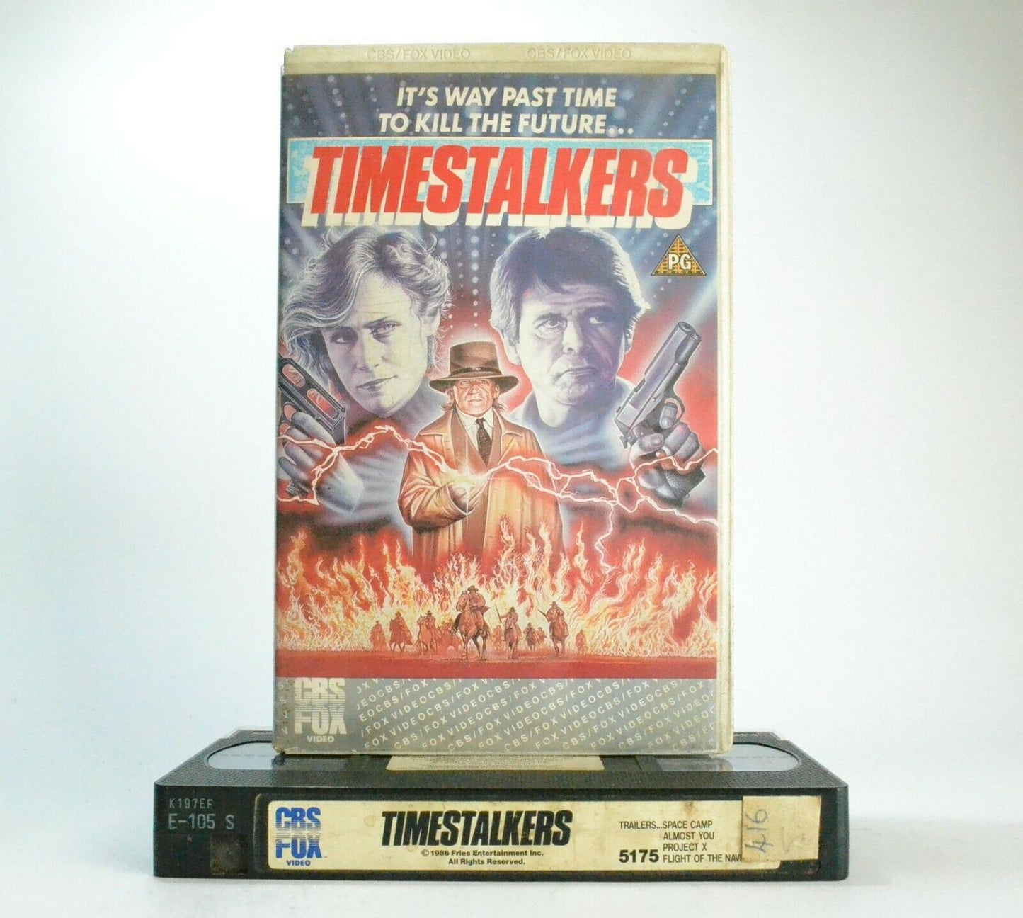 Timestalkers: Based On R.Brown Novel - Sci-Fi (1987) - Klaus Kinski - Pal VHS-