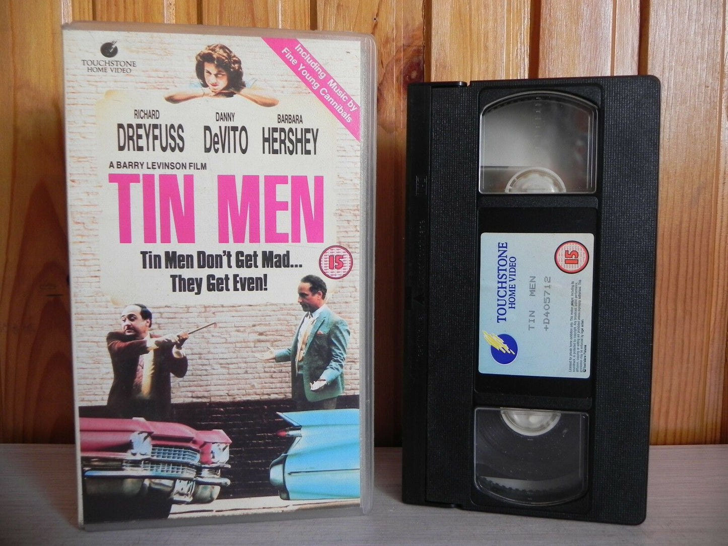 Tin Men - Touchstone - Comedy - Tin Men Don't Get Mad...They Get Even! - Pal VHS-