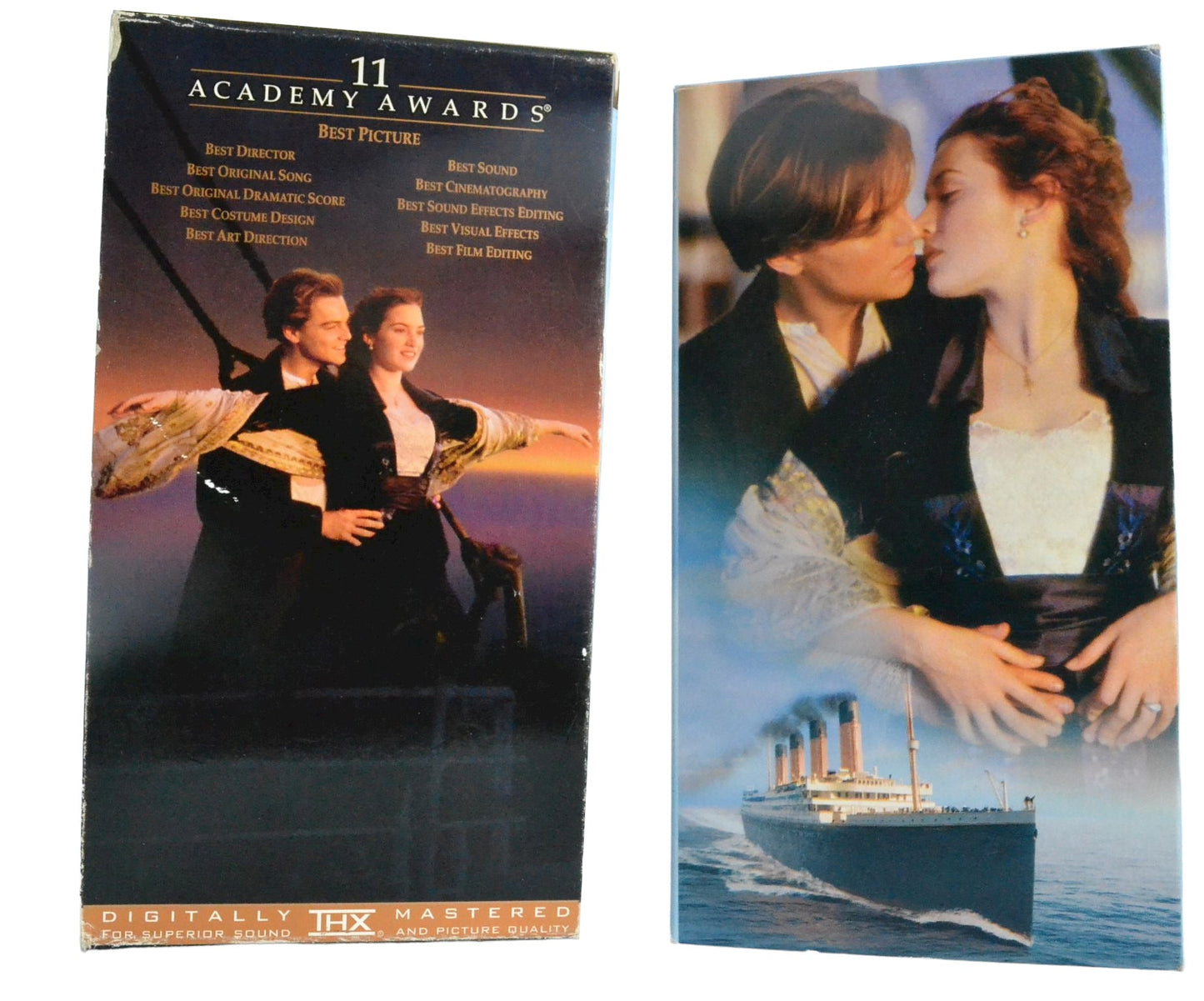 Titanic - Leonardo DiCaprio - THX - Vintage - PAL - VHS-