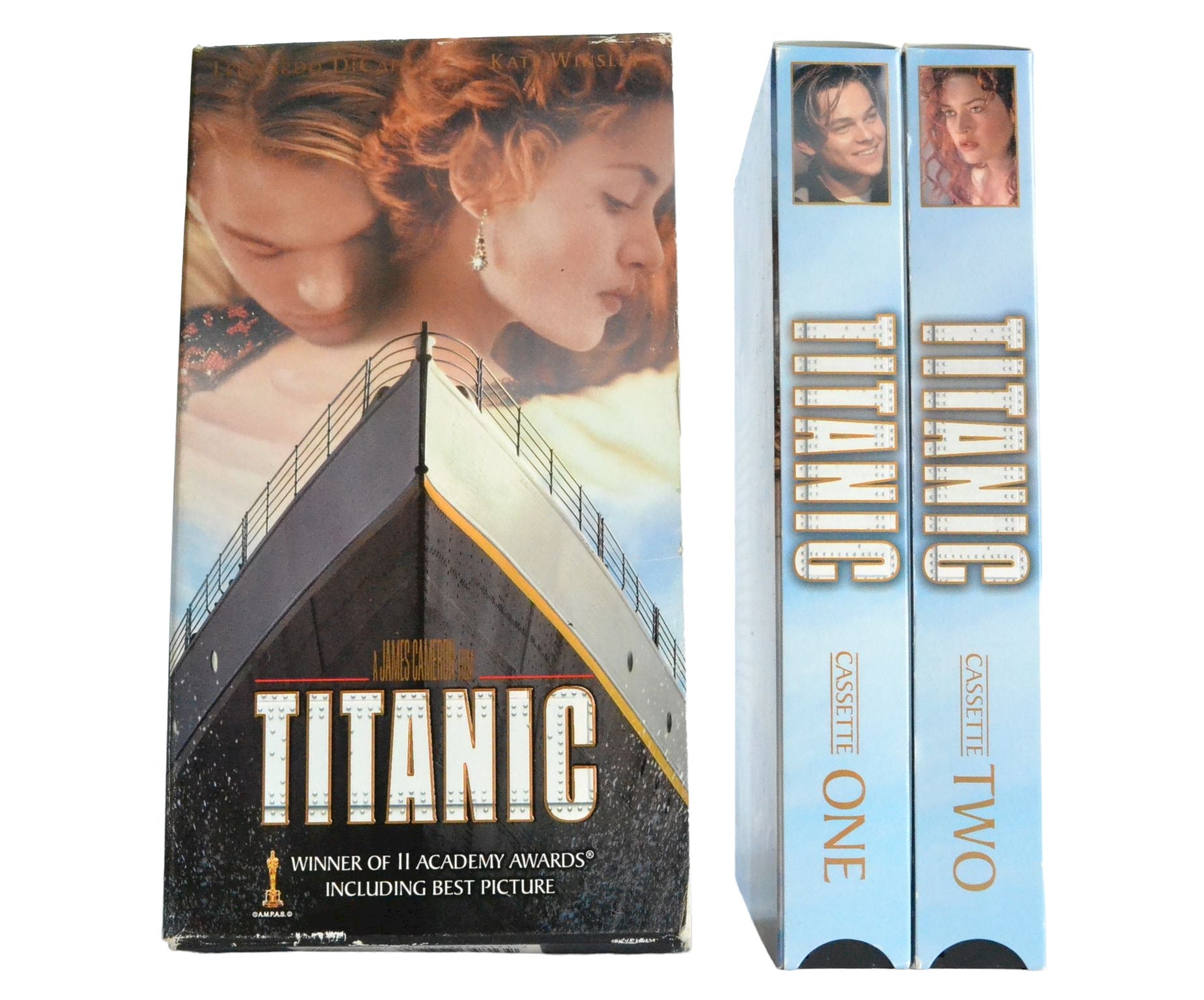 Titanic - Leonardo DiCaprio - THX - Vintage - PAL - VHS-