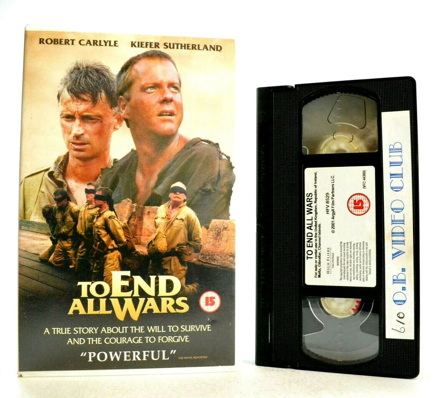 To End All Wars: War Drama (2001) - Large Box - R.Carlyle/K.Sutherland - Pal VHS-