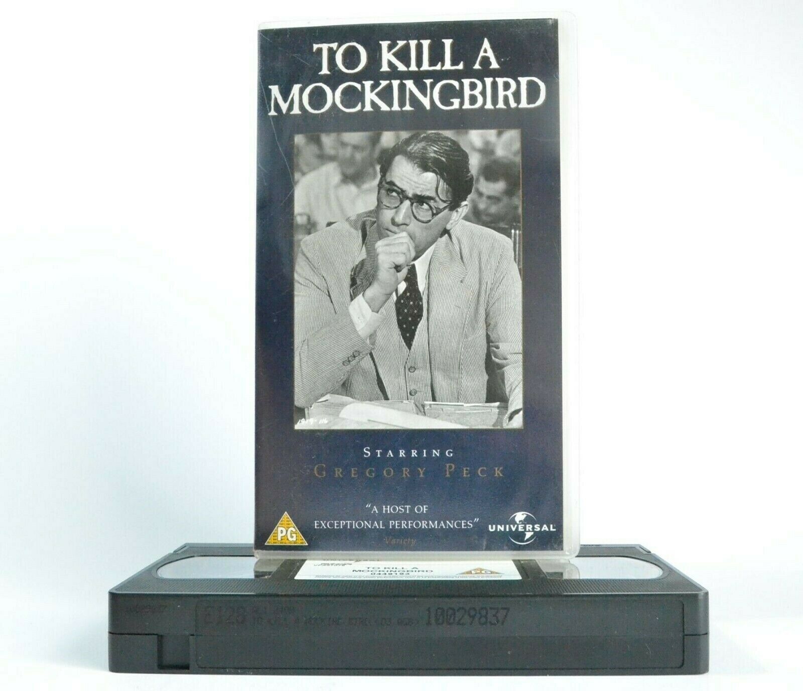 To Kill A Mockingbird (1962): Based On H.Lee Novel - Drama - G.Peck - Pal VHS-