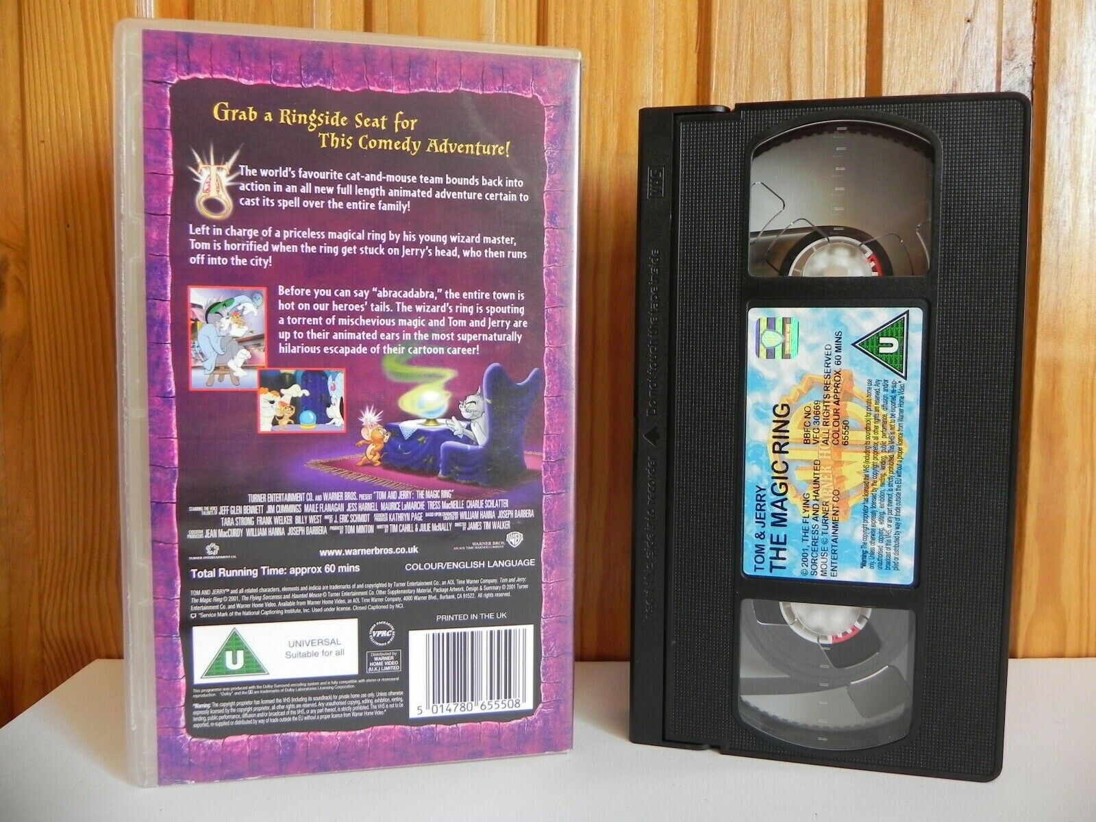 Tom And Jerry: The Magic Ring - Warner Family - Adventure - Animated - Test VHS-