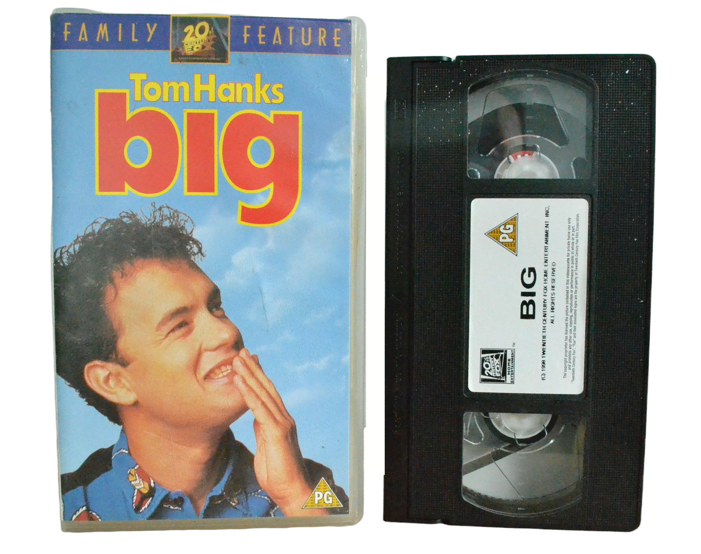 Tom Hanks Big - Tom Hanks - 20th Century Fox Home Entertainment - Vintage - Pal VHS-