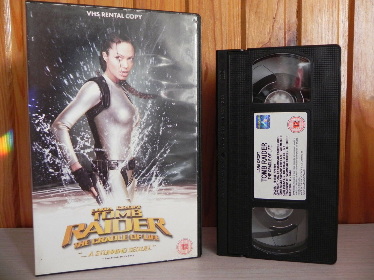 Tomb Raider - Cradle Of Life - Angelina Jolie - Action Fantasy - Big-Box Pal VHS-