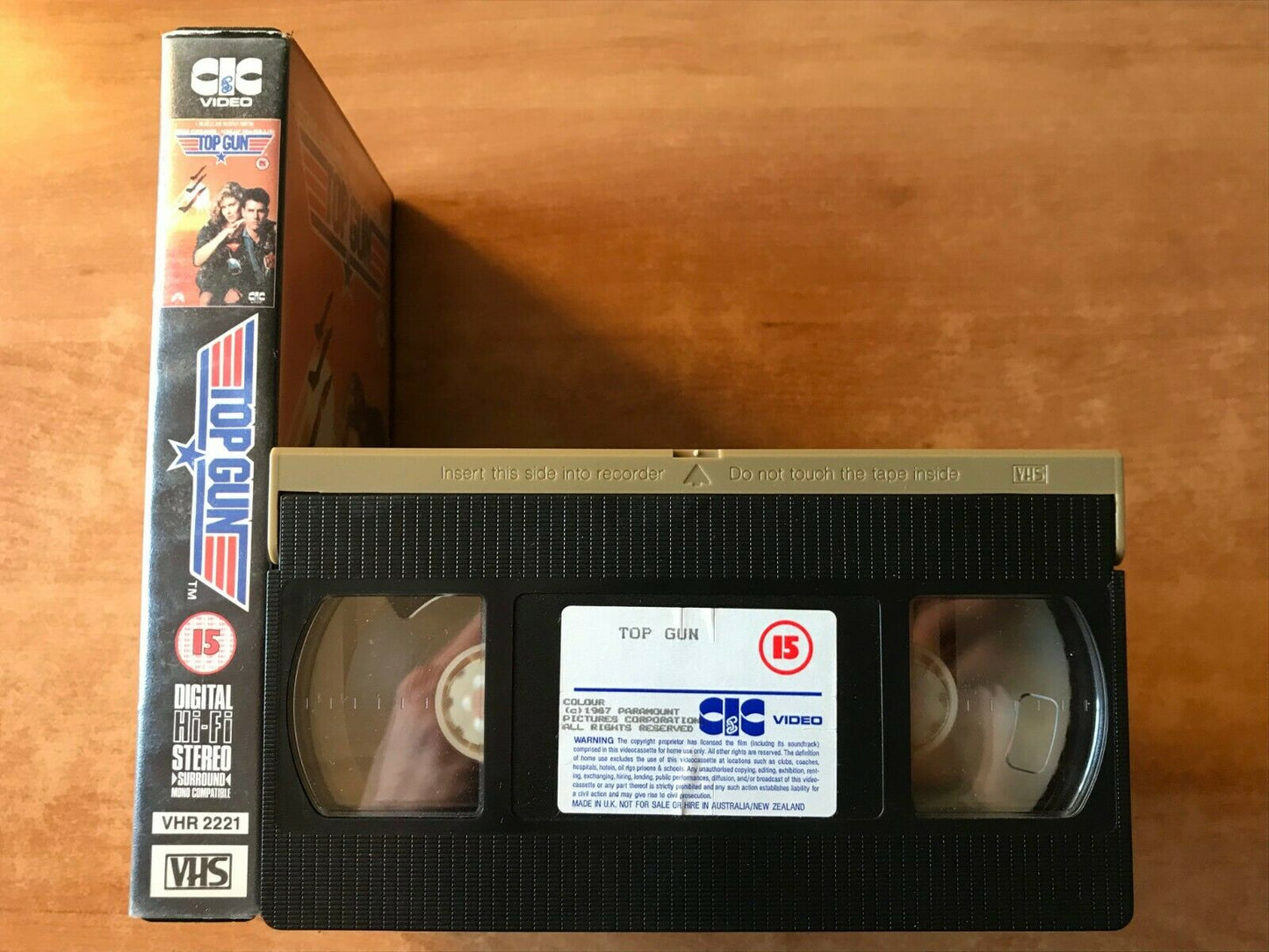 Top Gun (1986); [Tony Scott]: Aircraft Action - Tom Cruise/Kelly McGillis - VHS-