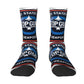 Top Gun Air Force Fighter Jets Socks - Novelty Men's & Unisex - Comfortable Warm 3D Printed Maverick Movie Crew-9-Crew Socks-