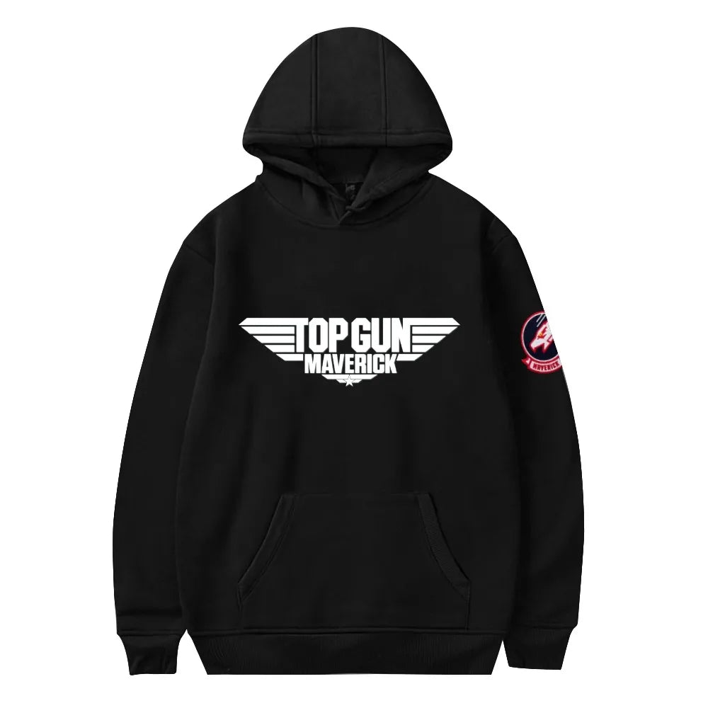 Top Gun Maverick Hoodie - Classic Action Streetwear - Hoodie Mac for Action Fans-