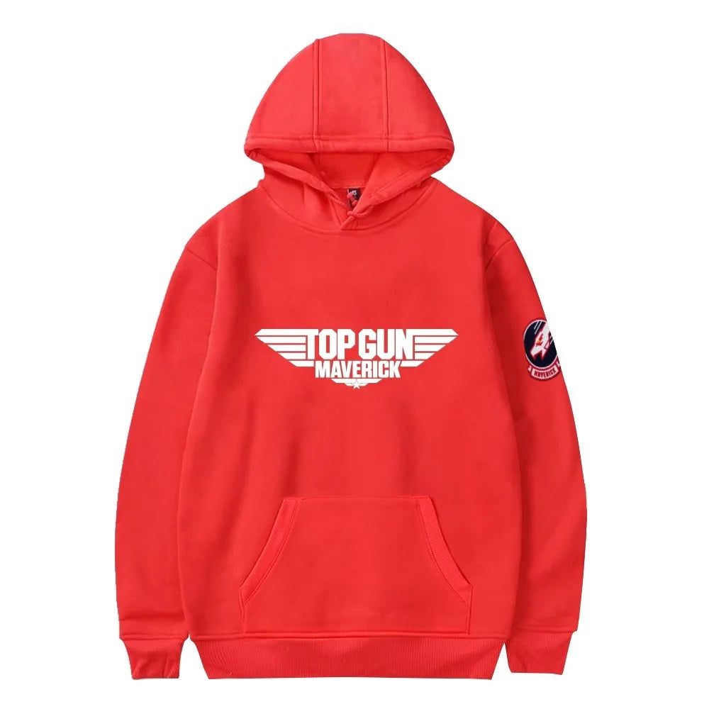 Top Gun Maverick Hoodie - Classic Action Streetwear - Hoodie Mac for Action Fans-