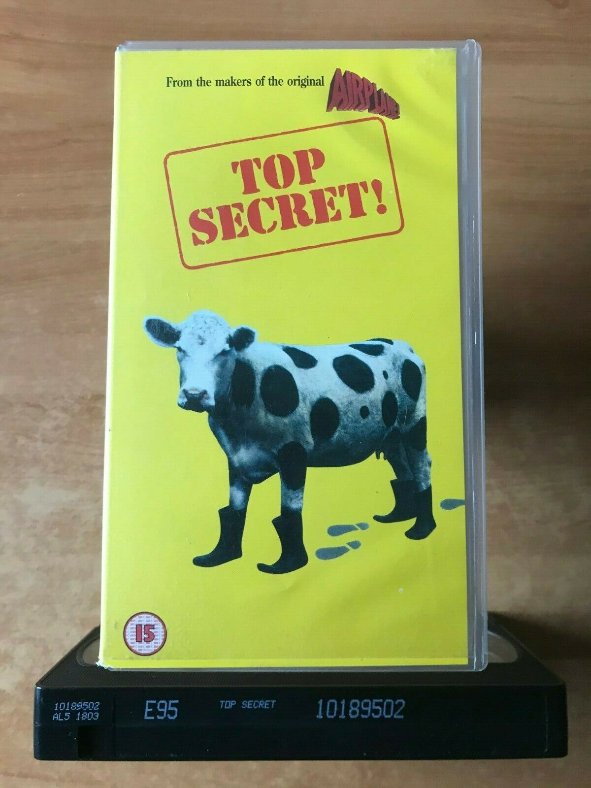 Top Secret; [David Zucker]: Musical Comedy - Val Kilmer/Peter Cushing - Pal VHS-