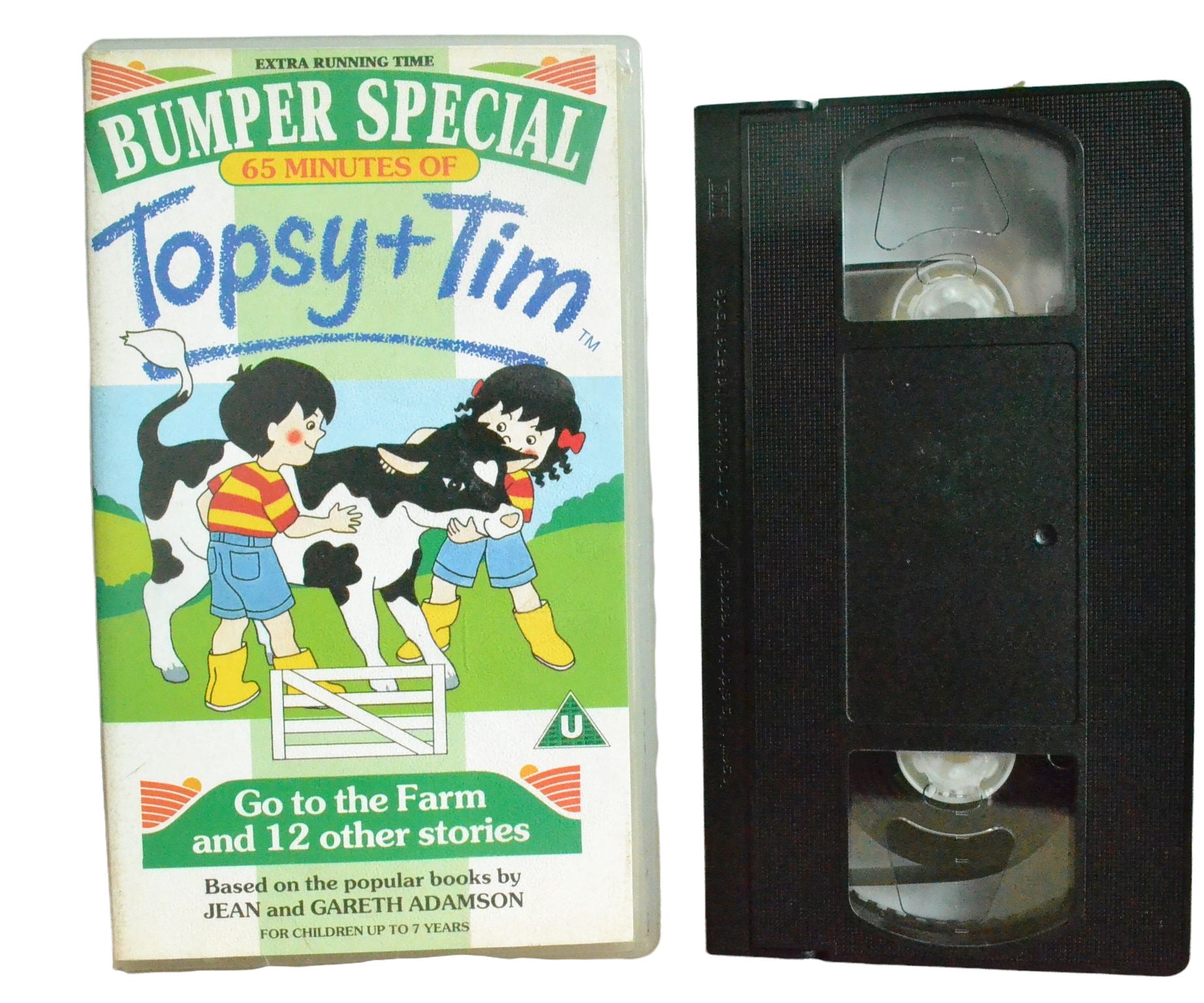 Topsy & Tim - Go to the Farm and 12 Other Stories (Bumper Special) - The Video Collection - Children's - Pal VHS-