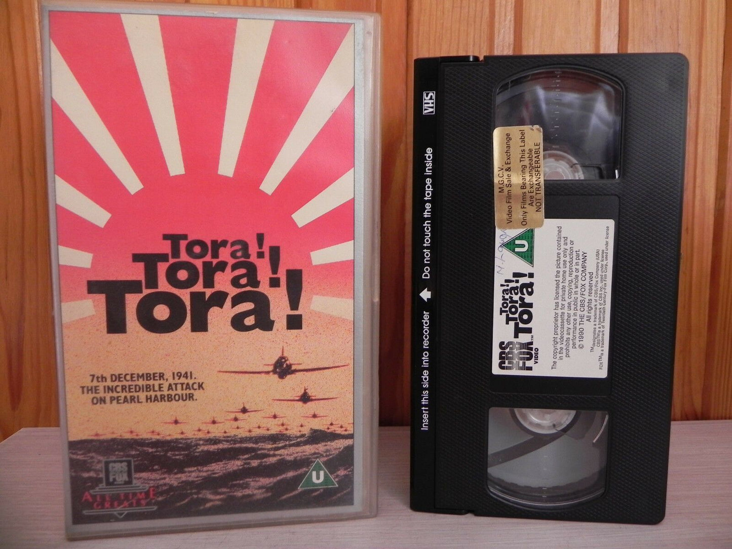 Tora! Tora! Tora! - CBS/FOX - Academy Award Winner - All Time Greats - Pal VHS-