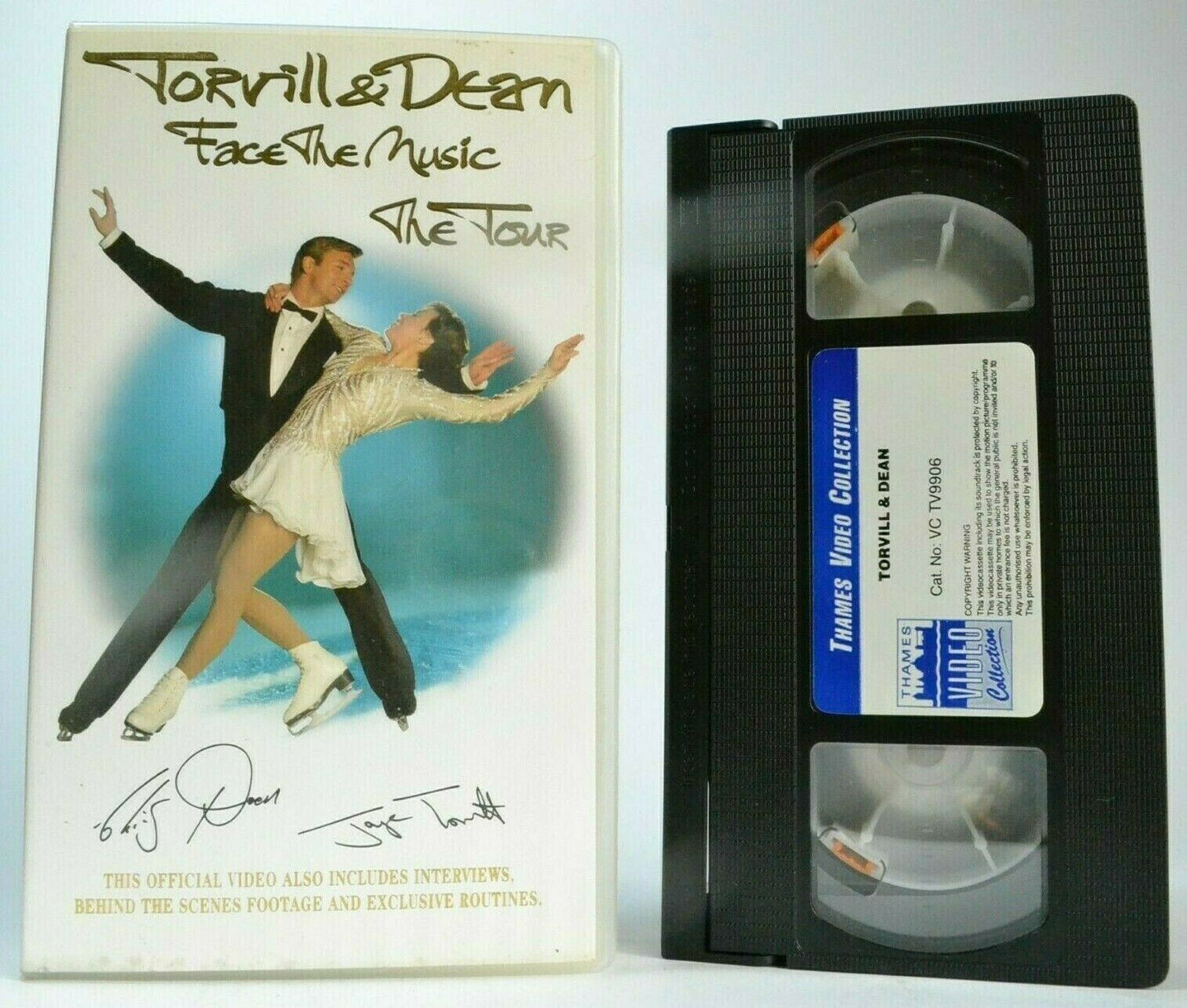 Torvill And Dean: Face The Music - Ice Dance - (1995) Wembley/London - Pal VHS-