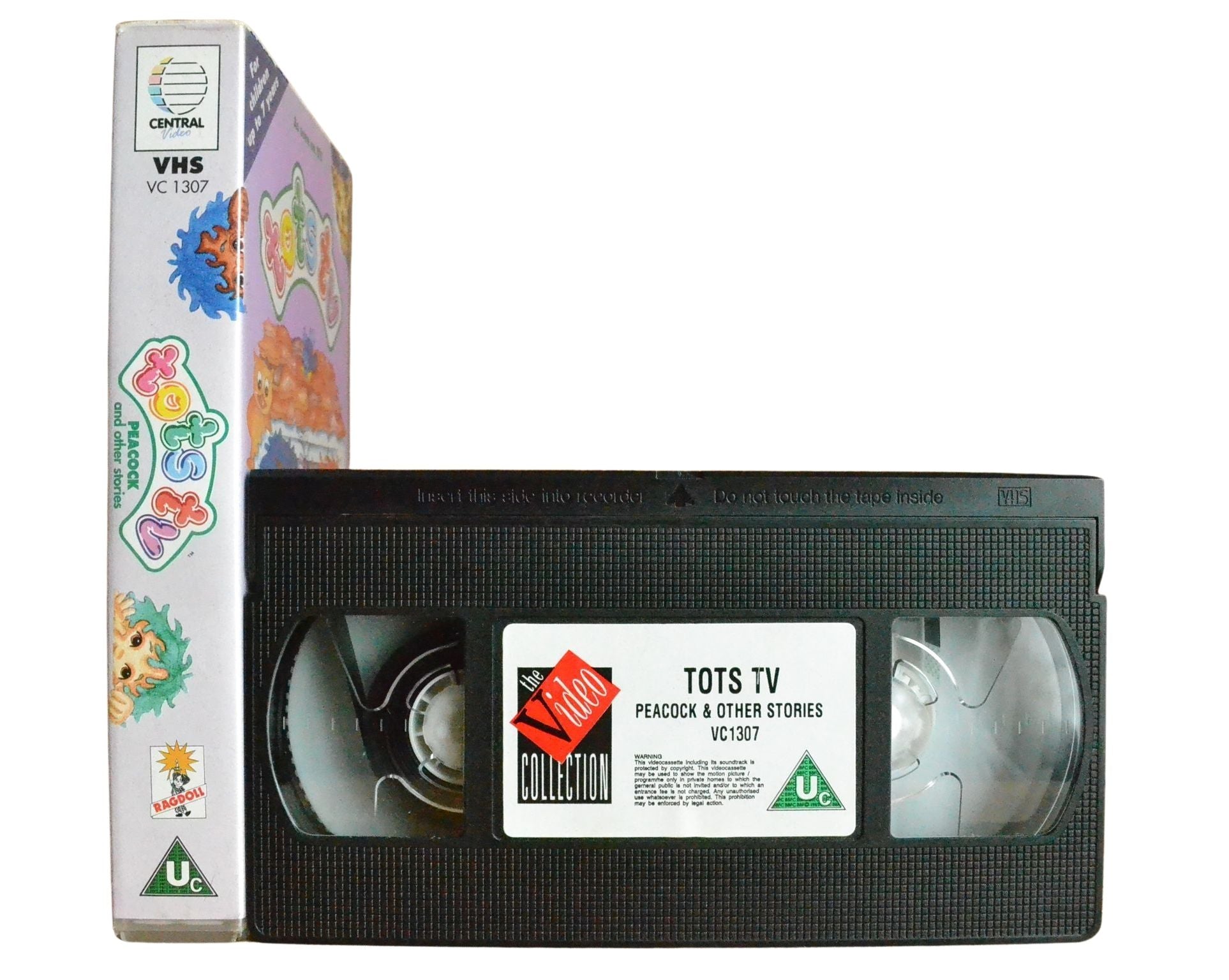 Tots TV: Peacock and Other Stories - Children’s - Pal VHS-