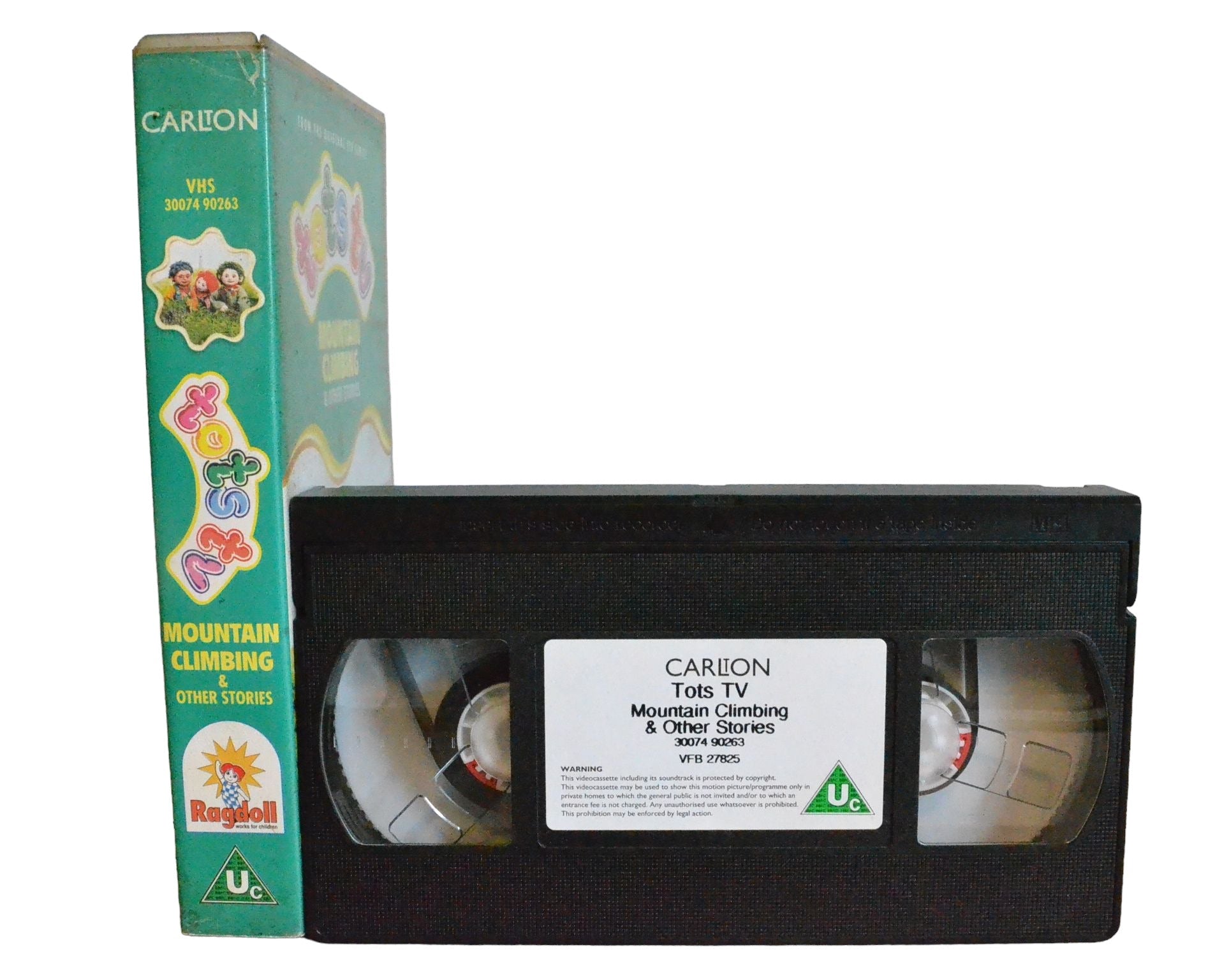 Tots Tv : Mountain Climbing & Other Stories - Carlton Home Entertainment - 3007490263 - Children - Pal - VHS-