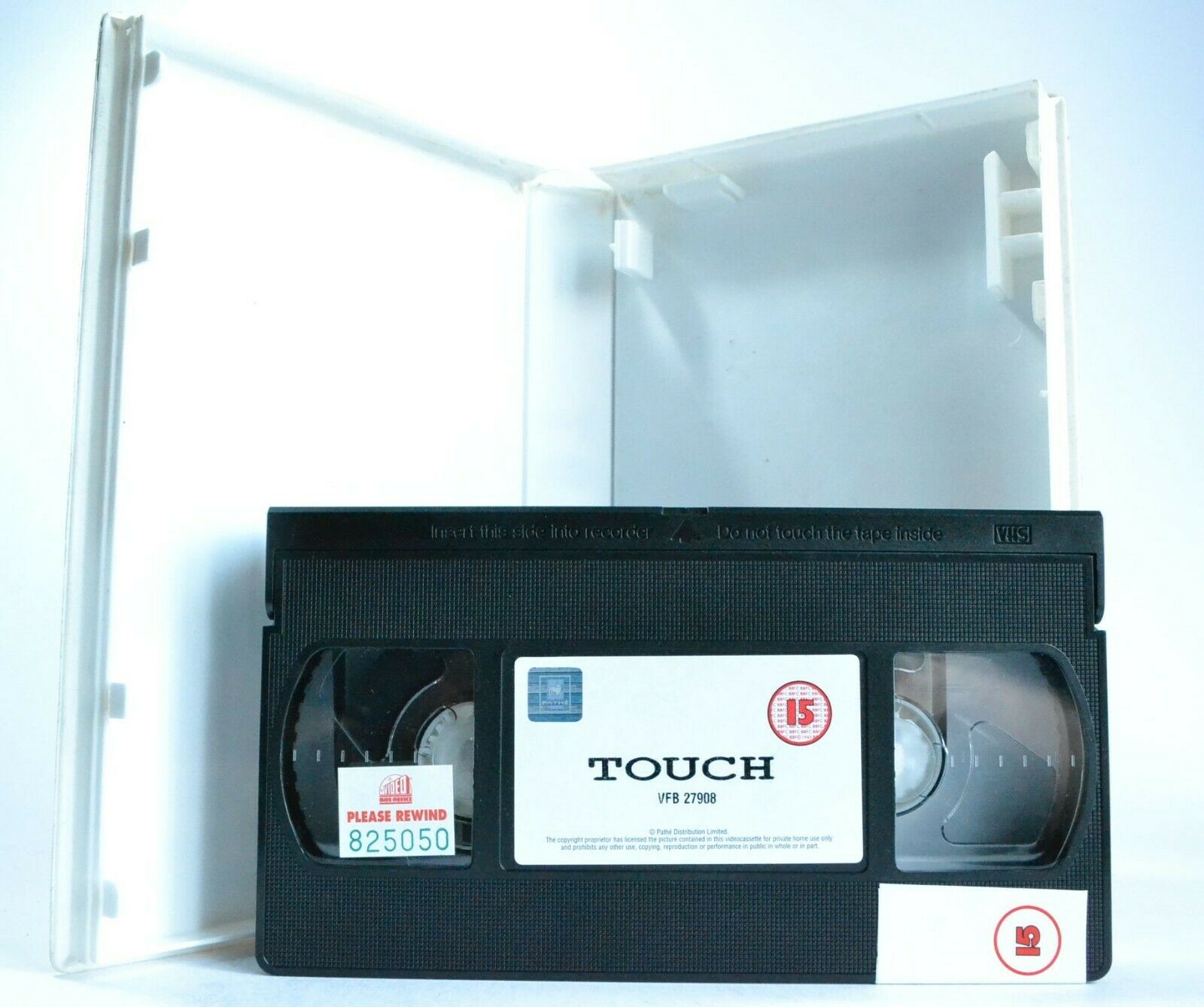 Touch - Elmore Leonard - Black Comedy - Large Box - Christopher Walken - VHS-