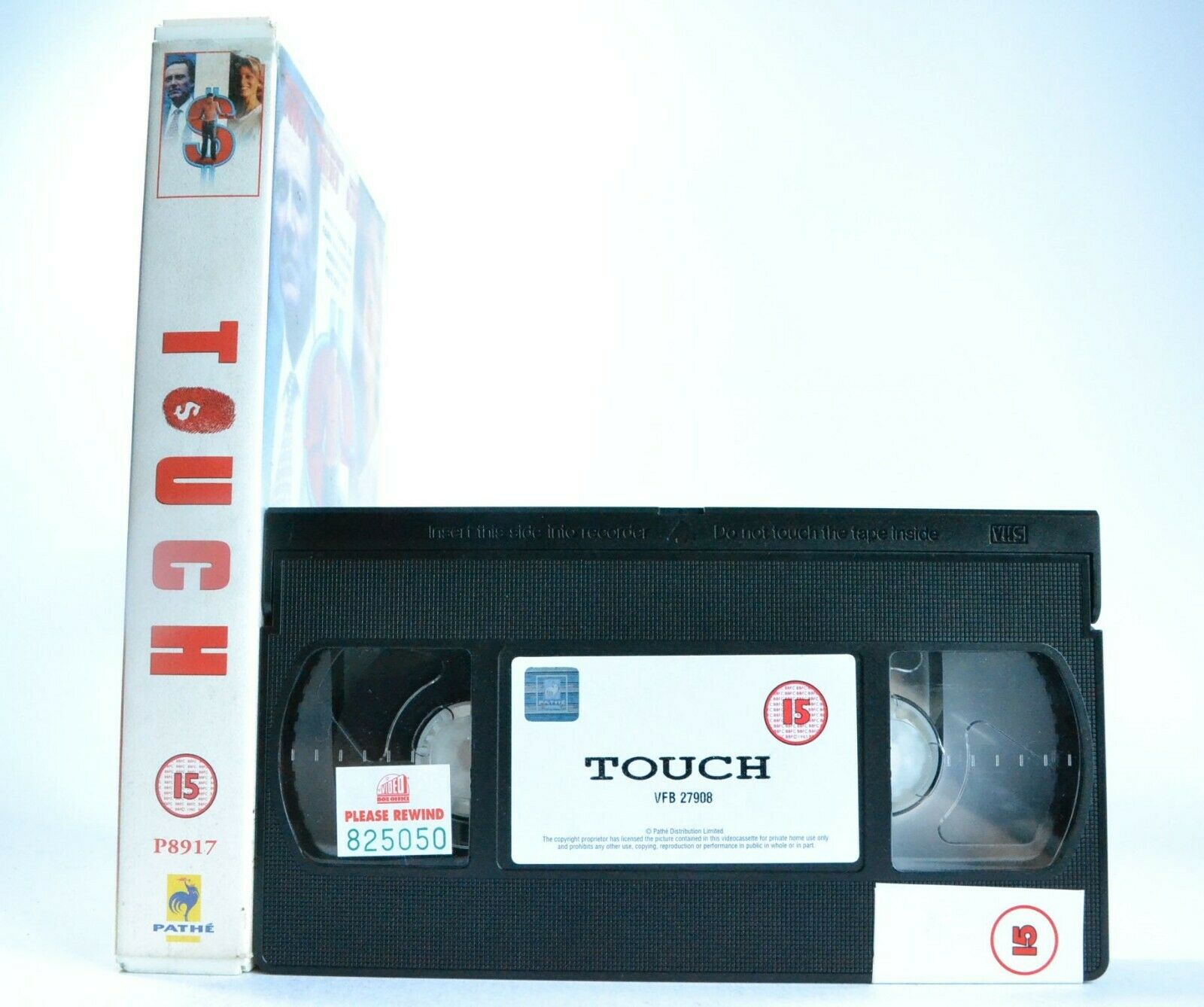 Touch - Elmore Leonard - Black Comedy - Large Box - Christopher Walken - VHS-