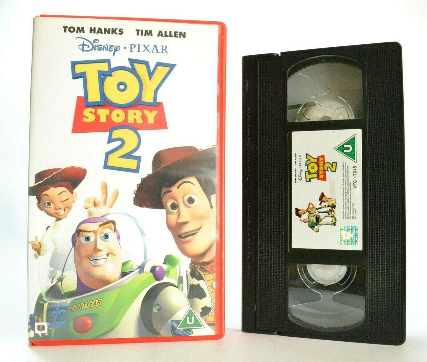 Toy Story 2: Disney/PIXAR (1999) - Art Animation - T.Hanks/T.Allen - Kids - VHS-