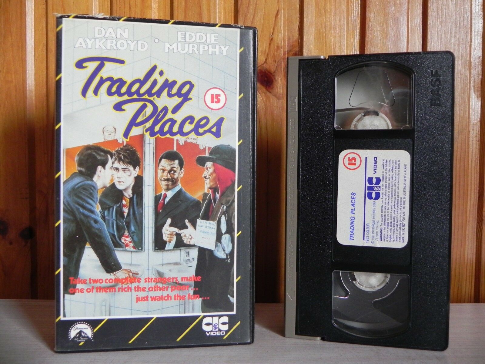 Trading Places - CIC Cideo - Comedy - Dan Aykroyd - Eddie Murphy - Pal VHS-