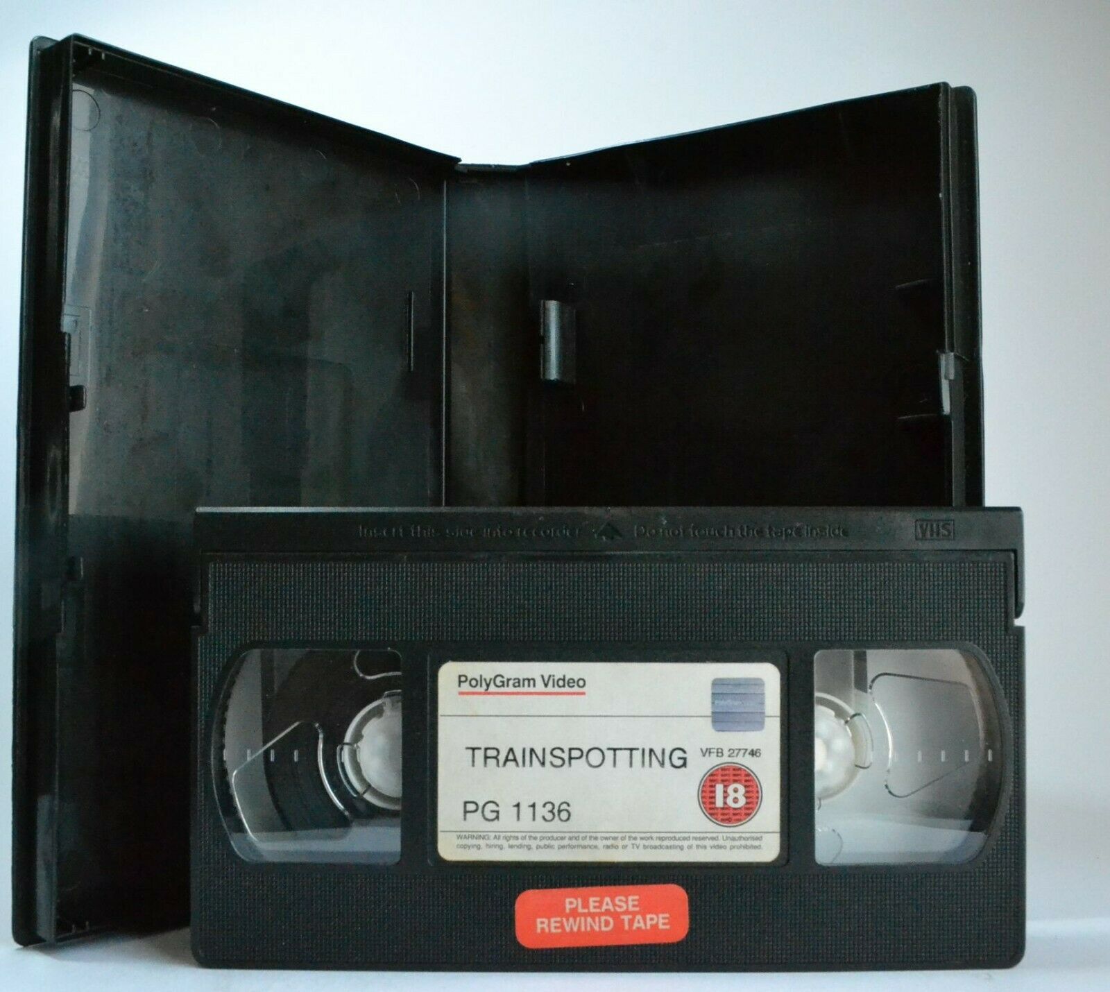 Trainspotting (1996): Film By Danny Boyle - Black Comedy - Ewan McGregor - VHS-