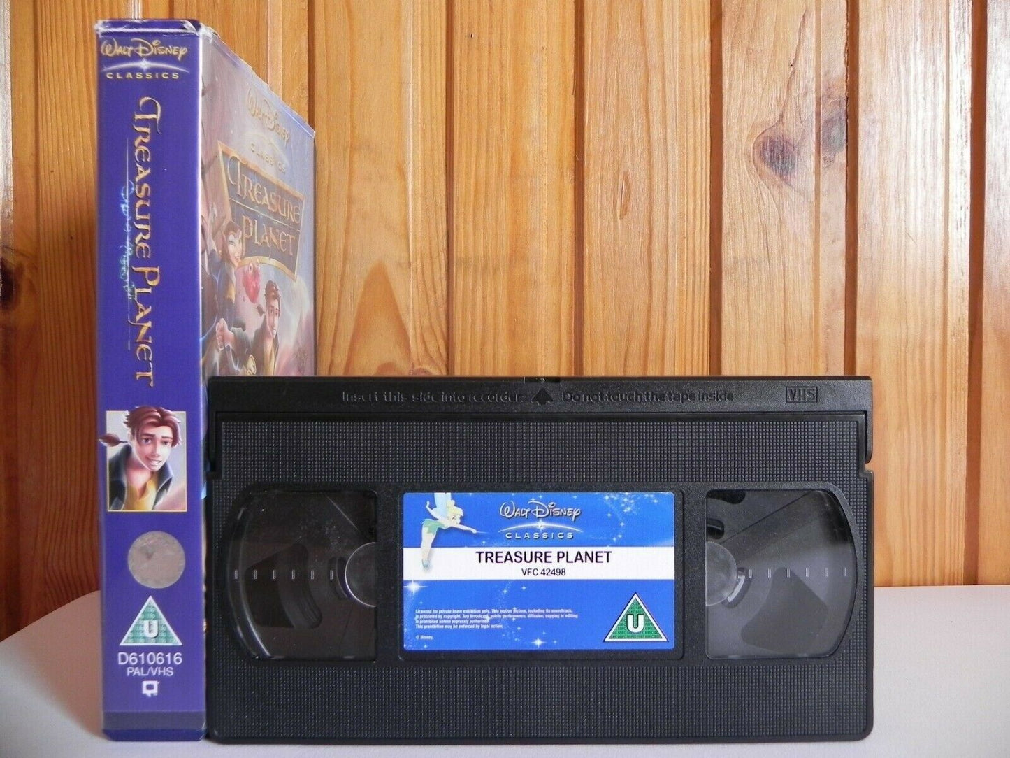 Treasure Planet - Walt Disney Classics - Adventure - Animated - Kids - Pal VHS-