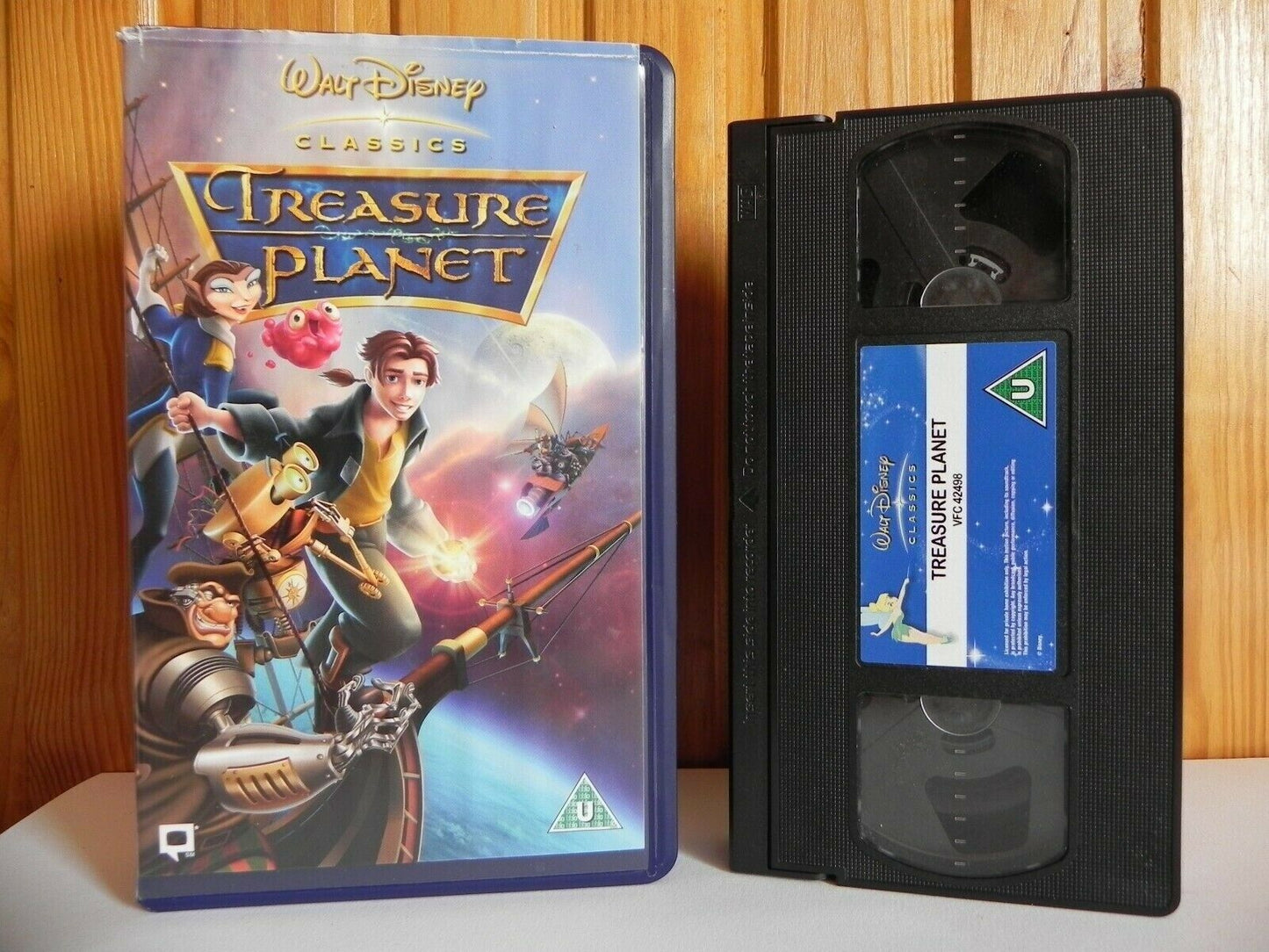 Treasure Planet - Walt Disney Classics - Adventure - Animated - Kids - Pal VHS-