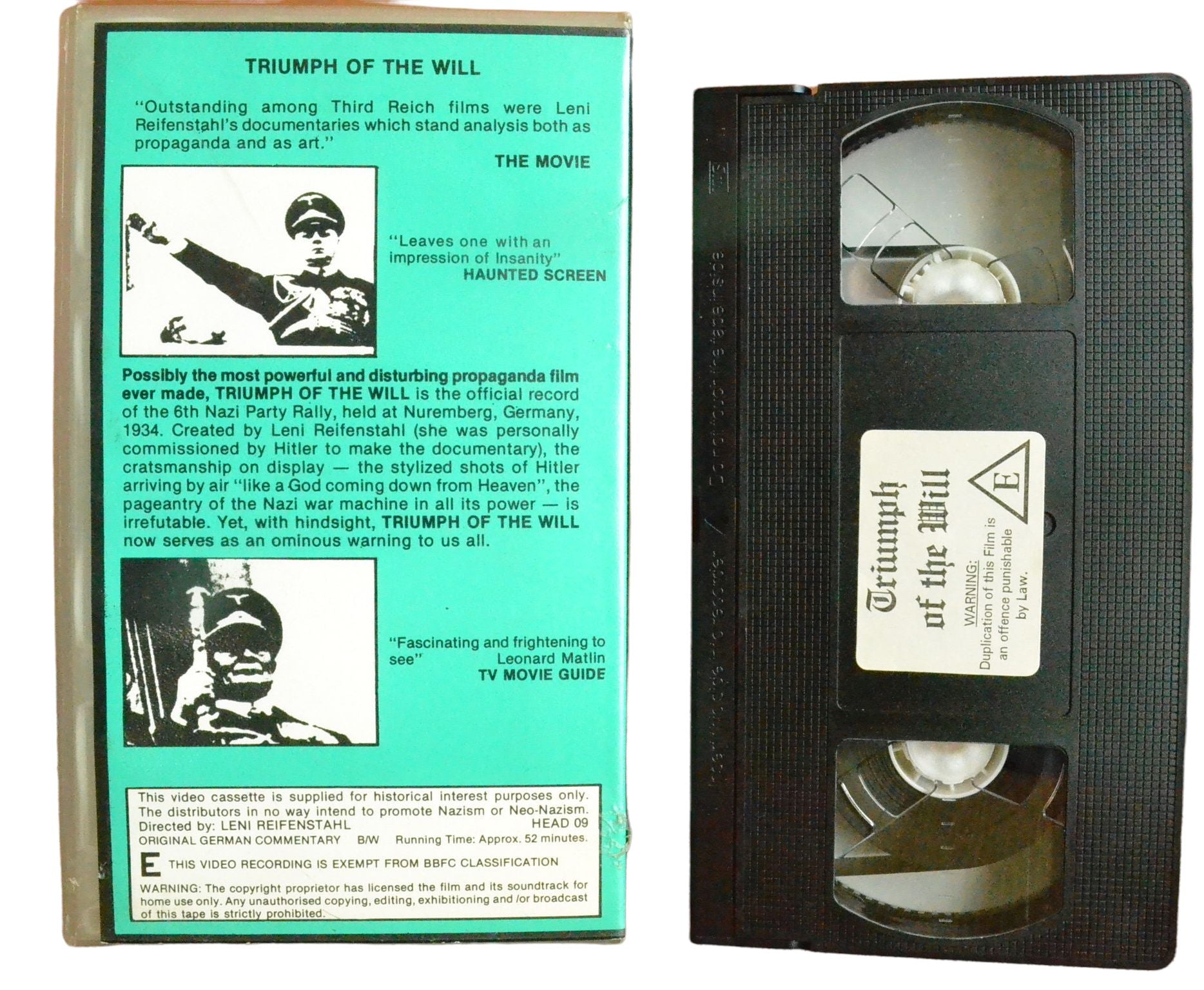 Triumph Of The Will: Part 1 - Headpress - Pal VHS-