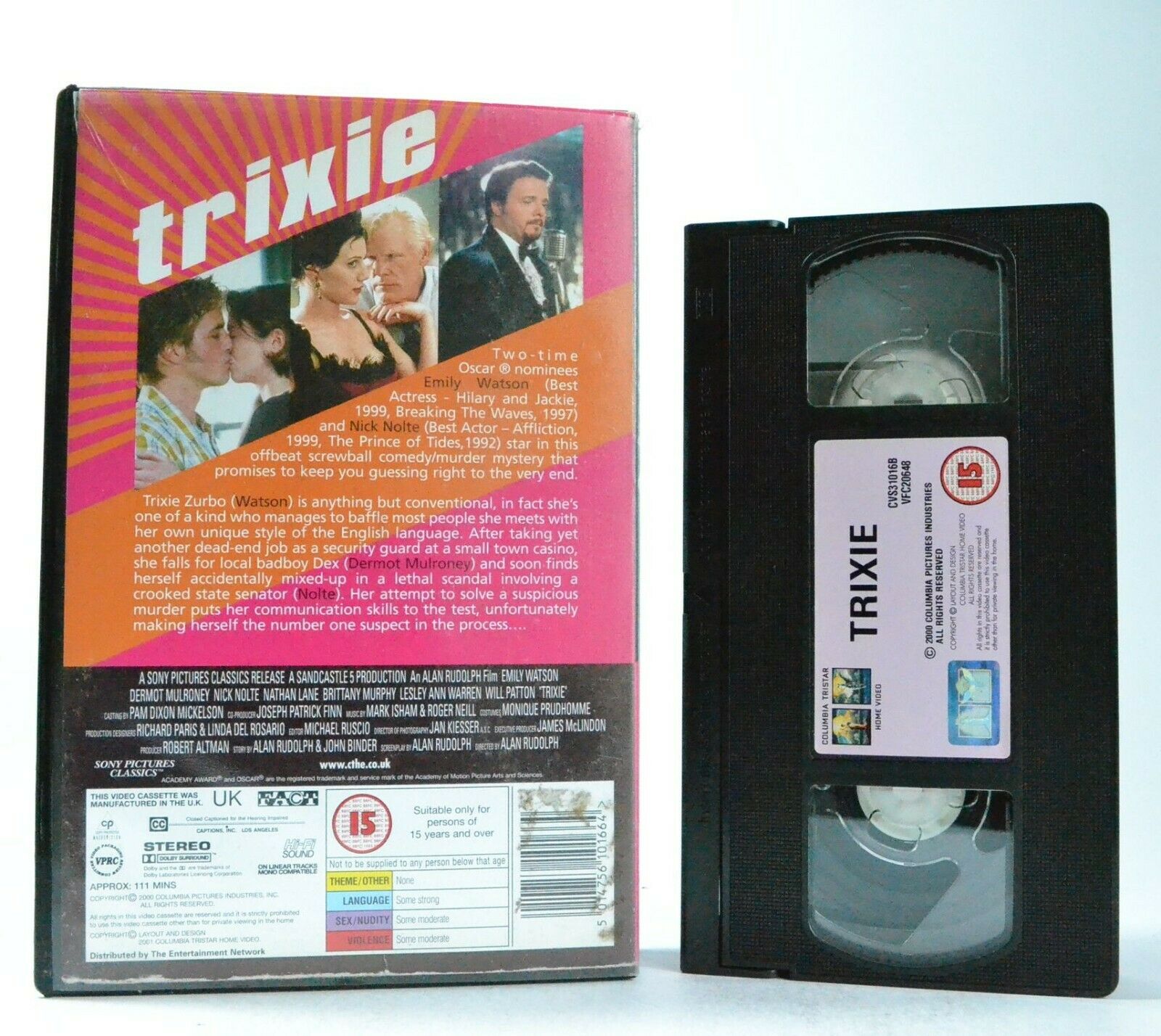 Trixie: Film By A.Rudolph - Black Comedy - Large Box - E.Watson/N.Lane - Pal VHS-