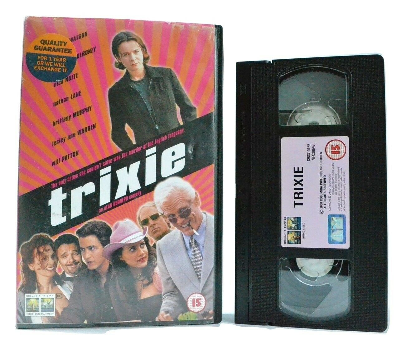 Trixie: Film By A.Rudolph - Black Comedy - Large Box - E.Watson/N.Lane - Pal VHS-