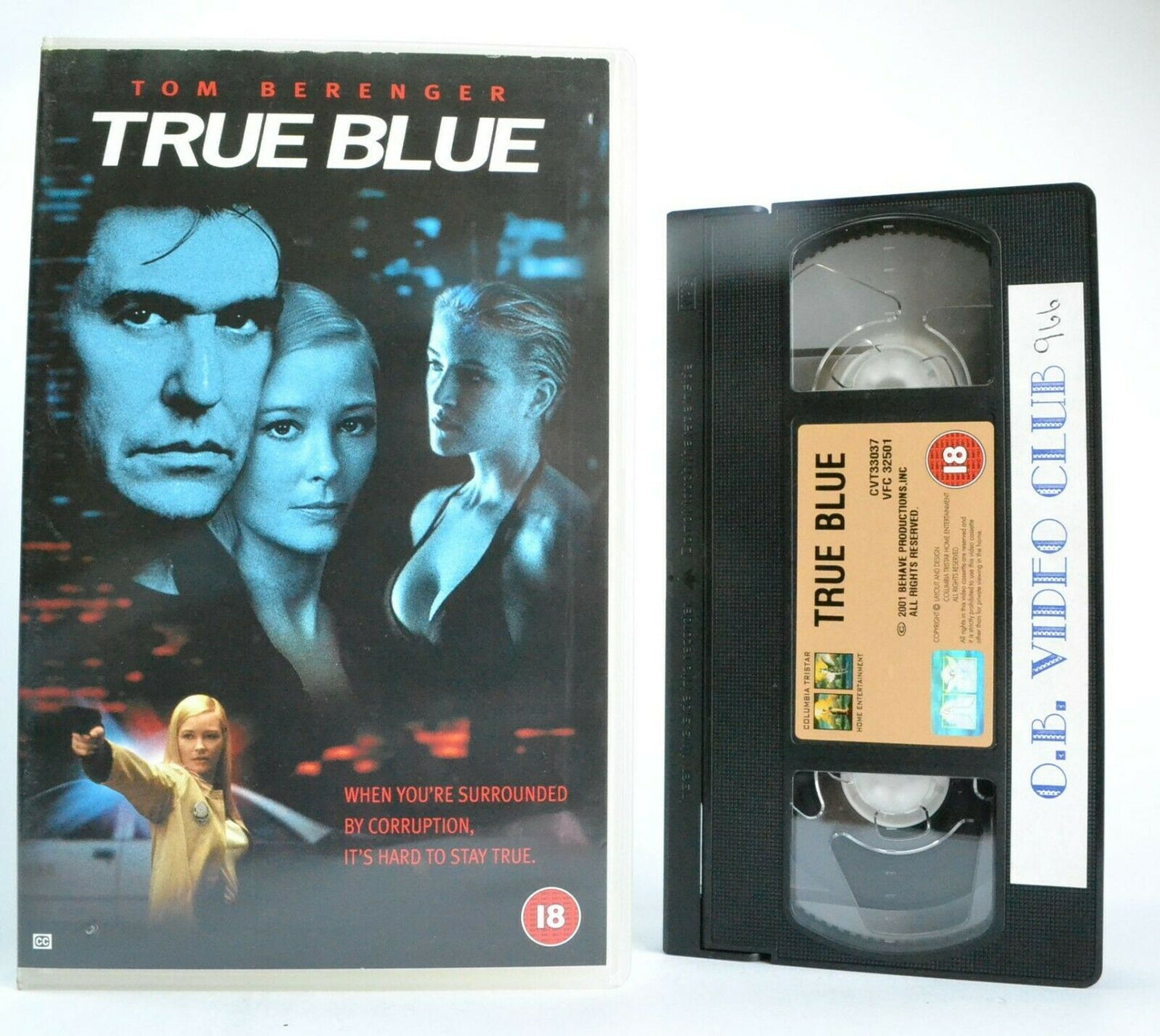 True Blue: Crime Drama (2001) - Large Box - Dangerous Chinatown Gangs - Pal VHS-