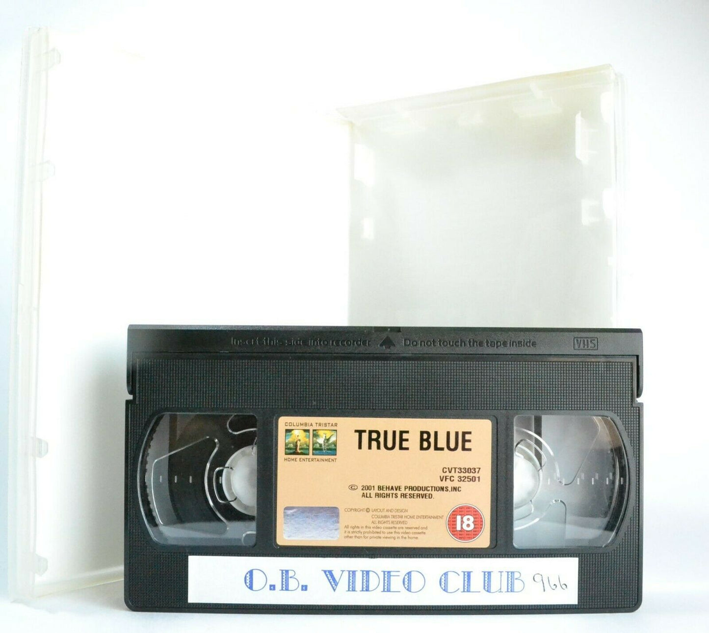 True Blue: Crime Drama (2001) - Large Box - Dangerous Chinatown Gangs - Pal VHS-