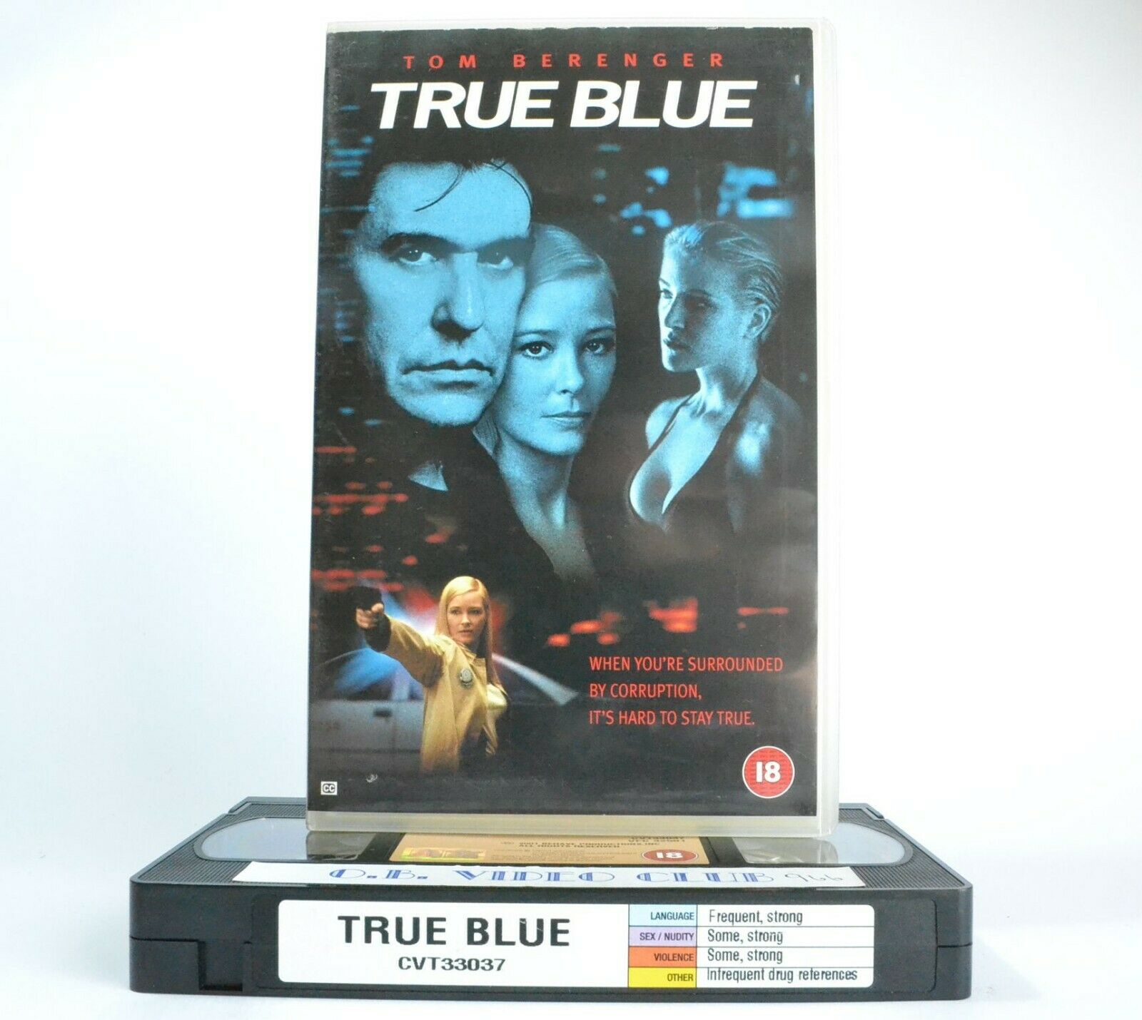 True Blue: Crime Drama (2001) - Large Box - Dangerous Chinatown Gangs - Pal VHS-