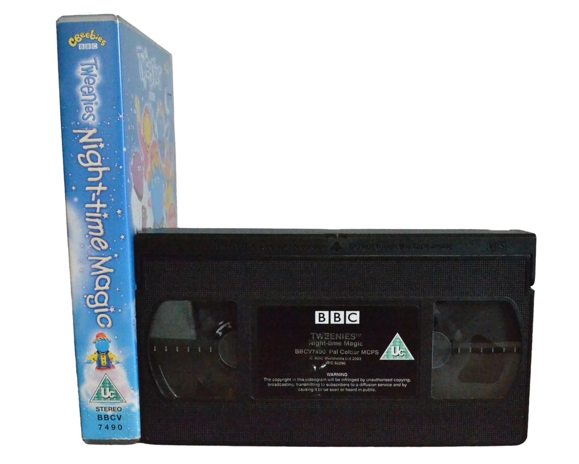 Tweenies : Night Time Magic - BBC Video - BBCV7490 - Children - Pal - VHS-