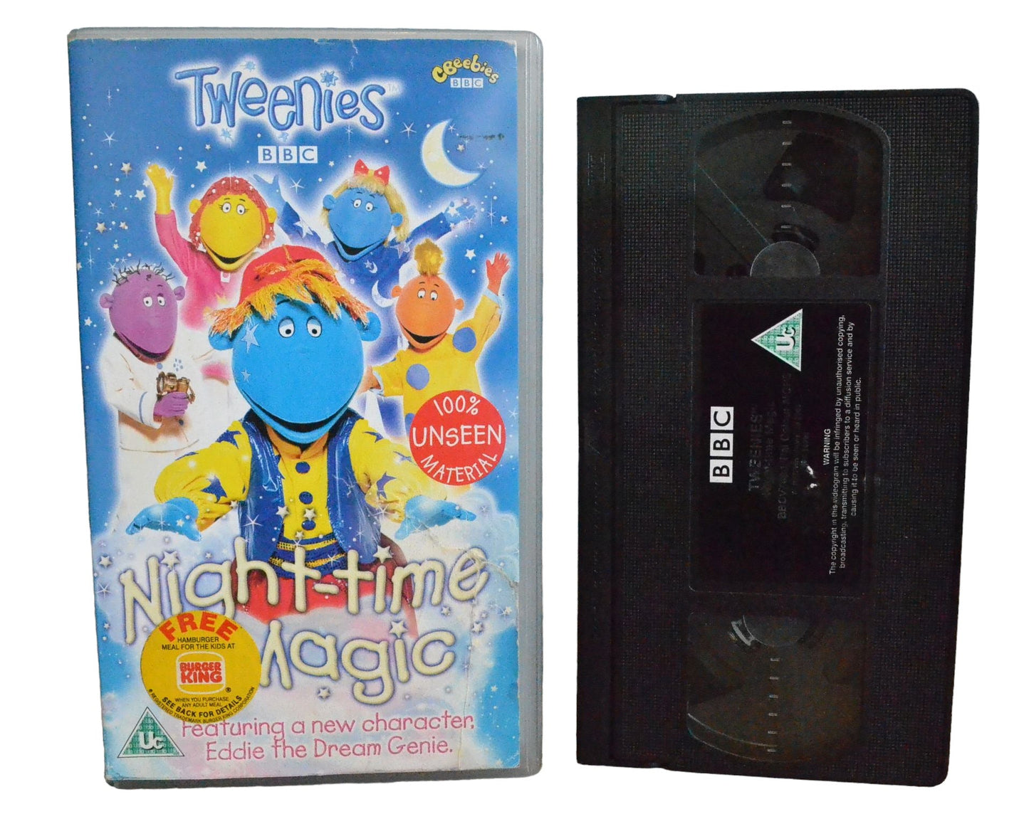 Tweenies : Night Time Magic - BBC Video - BBCV7490 - Children - Pal - VHS-