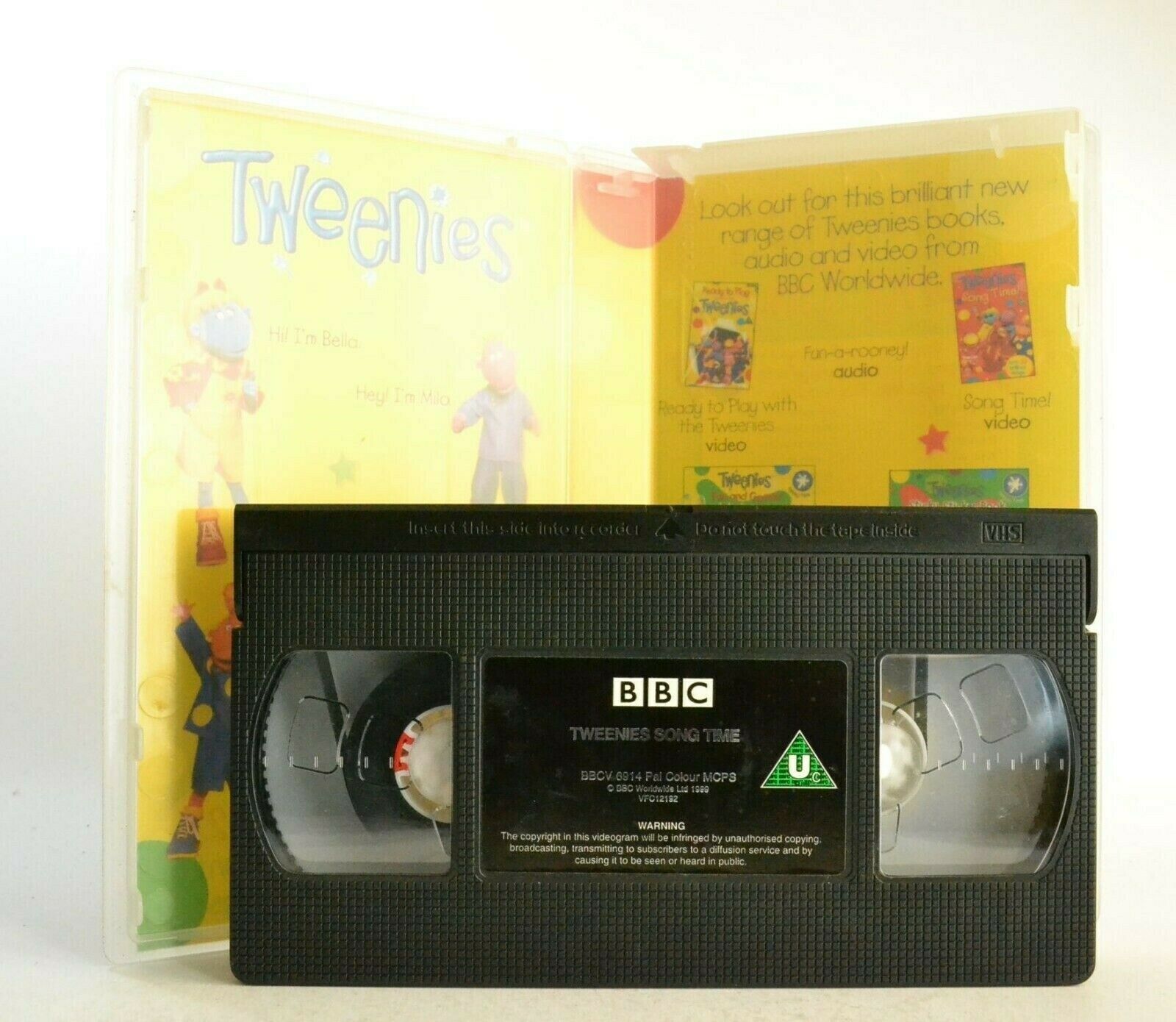 Tweenies: Song Time! - BBC Children's Classic Series - Educational - Pal VHS-