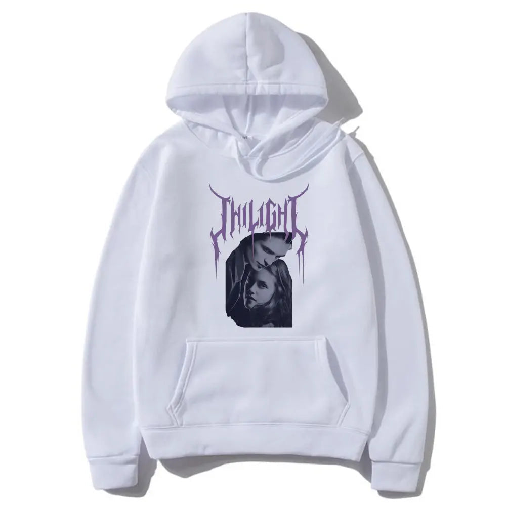 Twilight Hoodie – Bella and Edward Graphic Sweatshirt for Hoodie Love Gothic Style Fans-