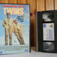 Twins: Arnold Schwarzenegger/Danny DeVito - (1988) Comedy - Large Box - Pal VHS-