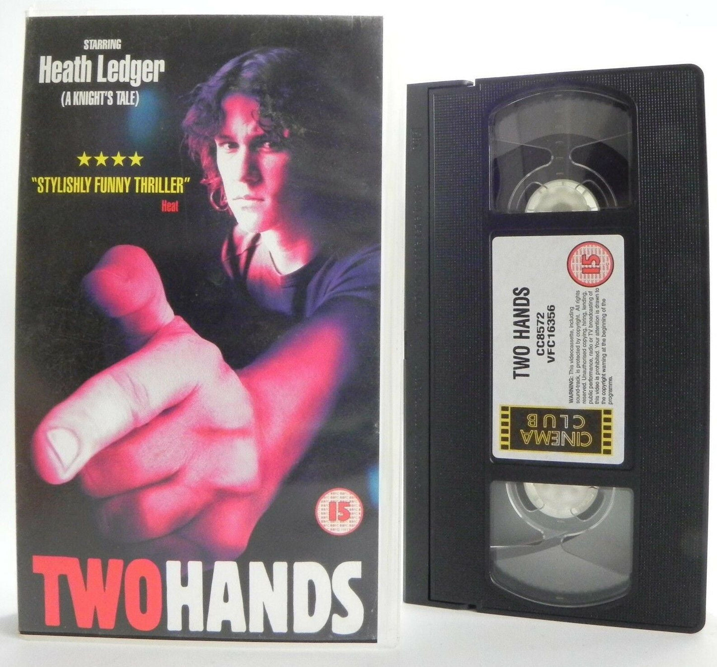 Two Hands: G.Jordan Film - Thriller (1998) - Heath Ledger - Susie Porter - VHS-