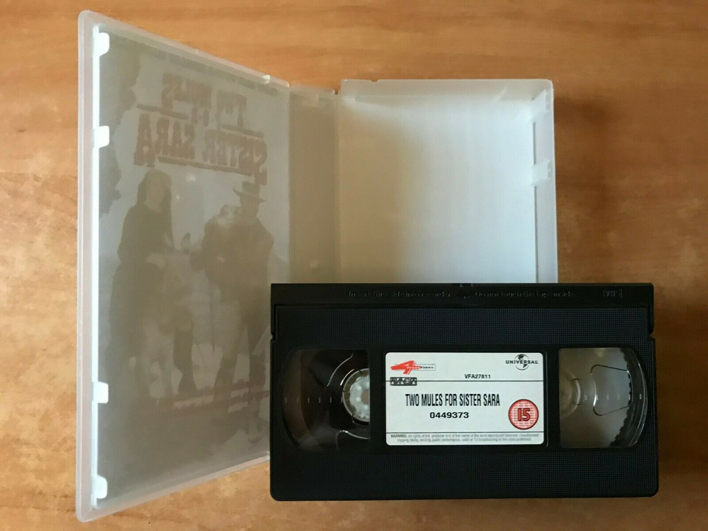 Two Mules For Sister Sara (1970); [Don Siegel] - Western - Clint Eastwood - VHS-