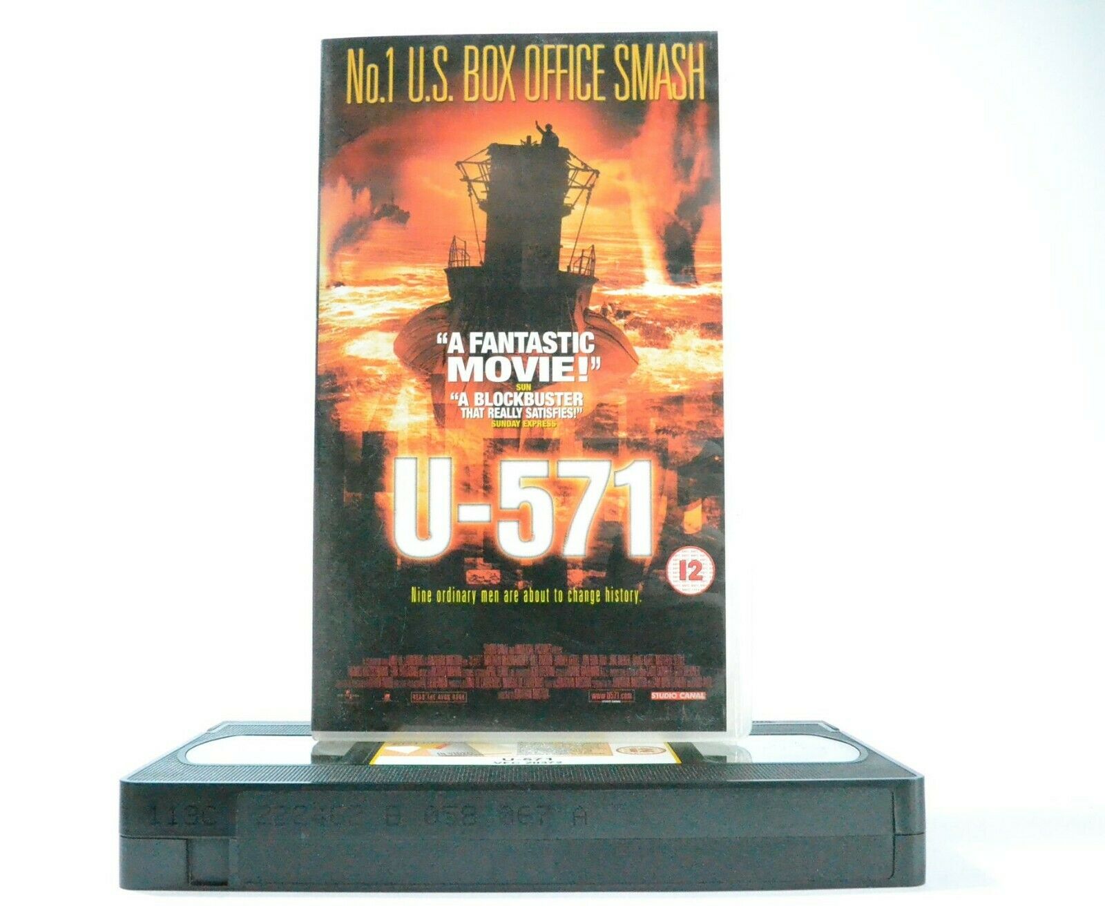 U-571: M.McConaughey/H.Keitel - War Action (2000) - Enigma Cipher Machine - VHS-