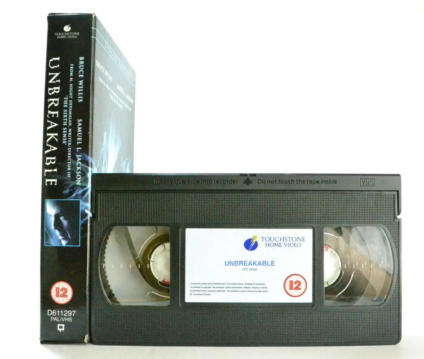 Unbreakable: Superhero Thriller (2000) - Special Edition - Bruce Willis - VHS-