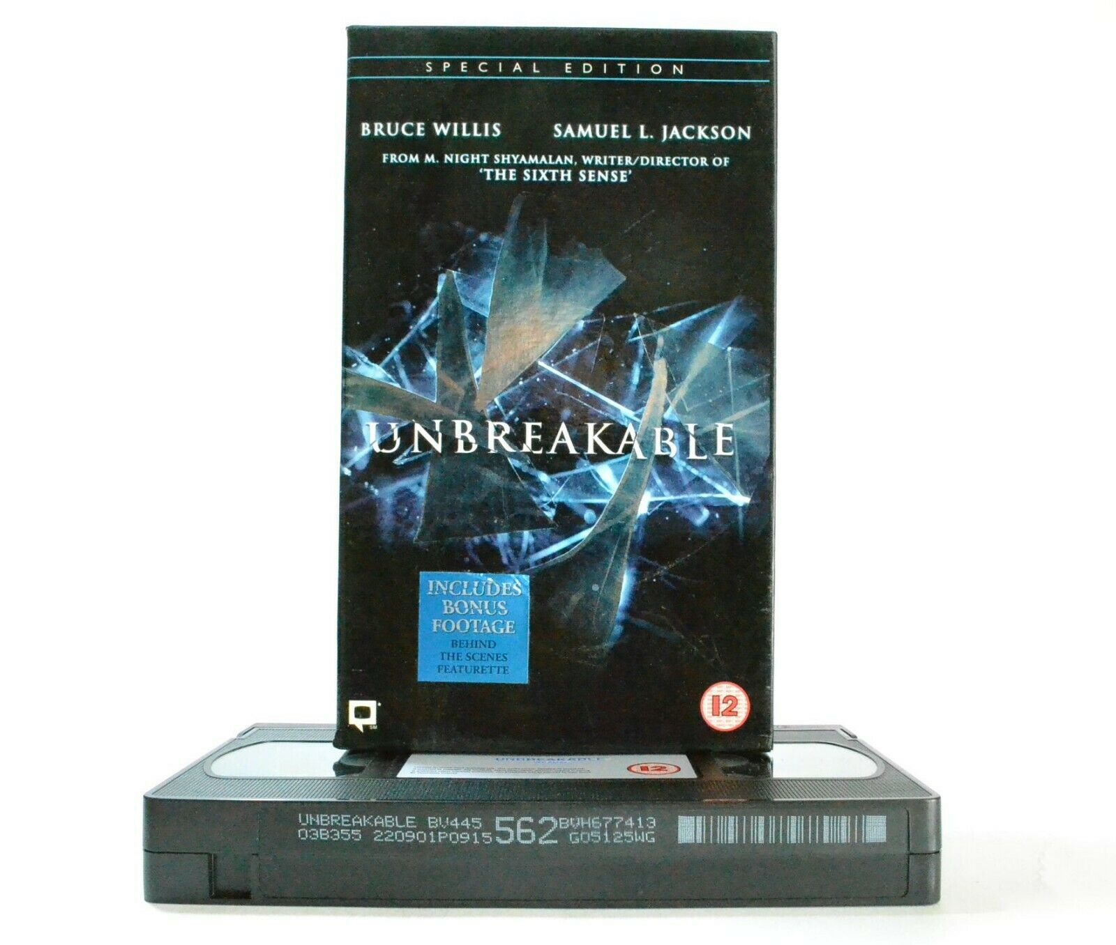 Unbreakable: Superhero Thriller (2000) - Special Edition - Bruce Willis - VHS-