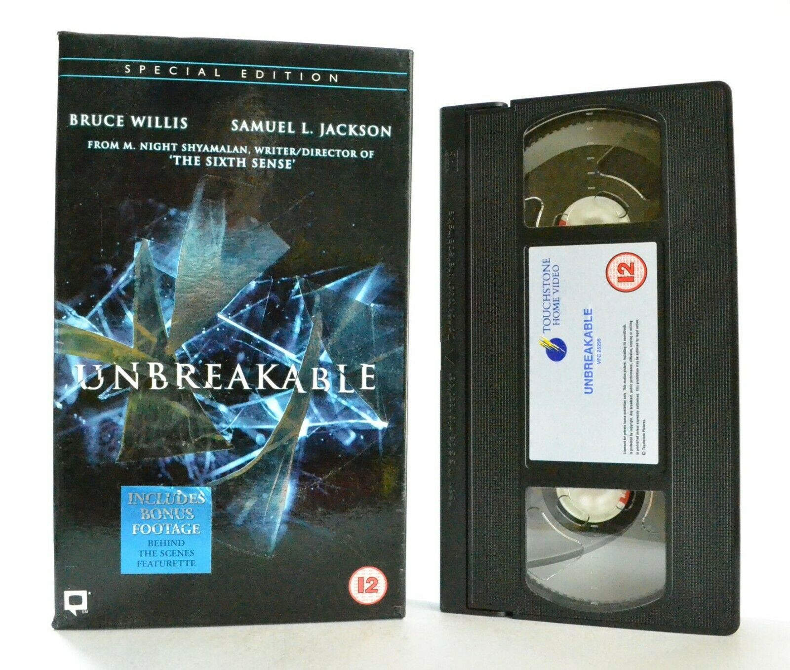 Unbreakable: Superhero Thriller (2000) - Special Edition - Bruce Willis - VHS-